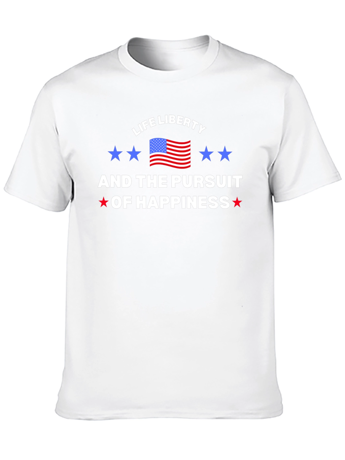 Life Liberty Pursuit of Happiness Graphic Tee