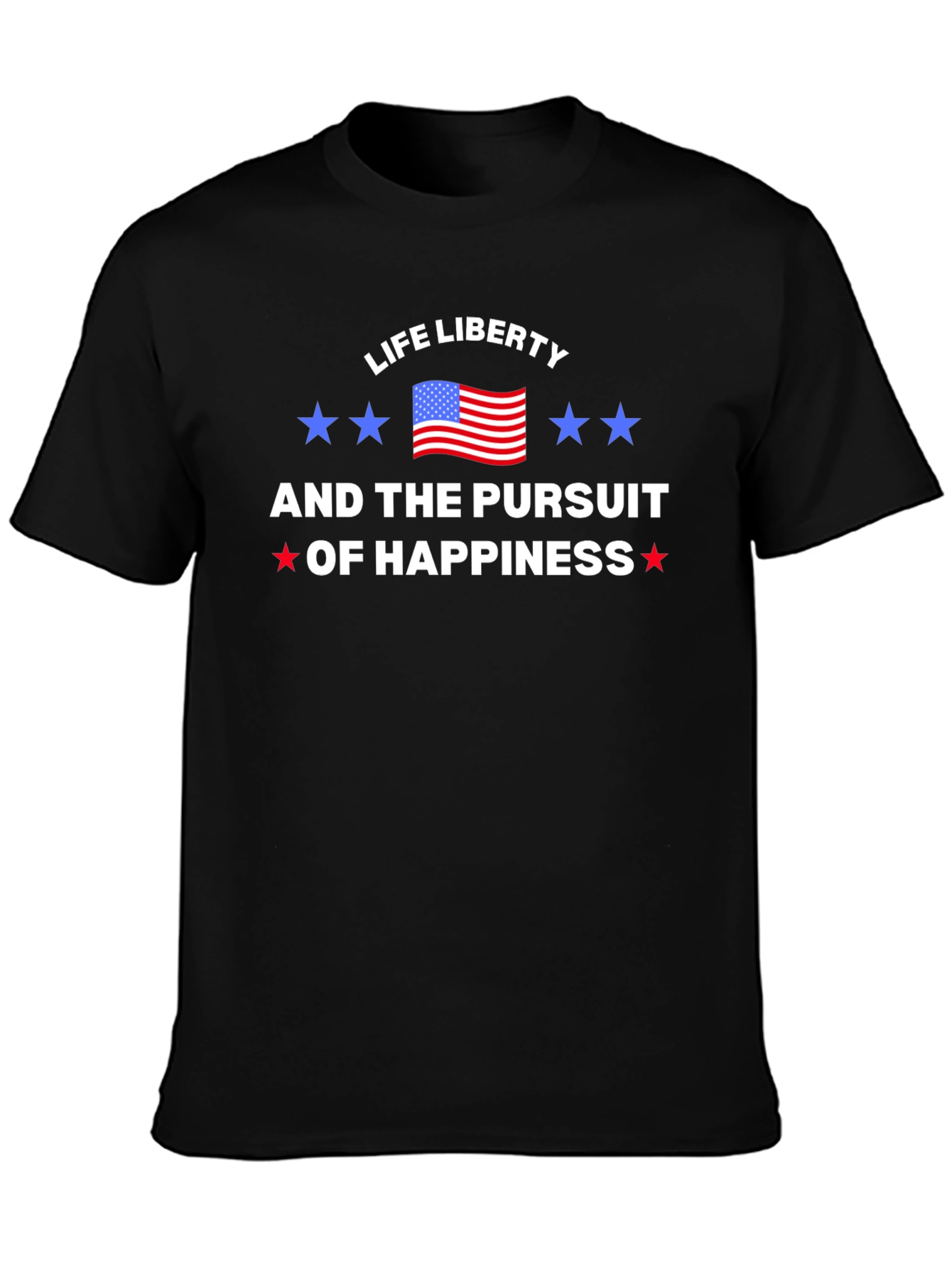 Life Liberty Pursuit of Happiness Graphic Tee