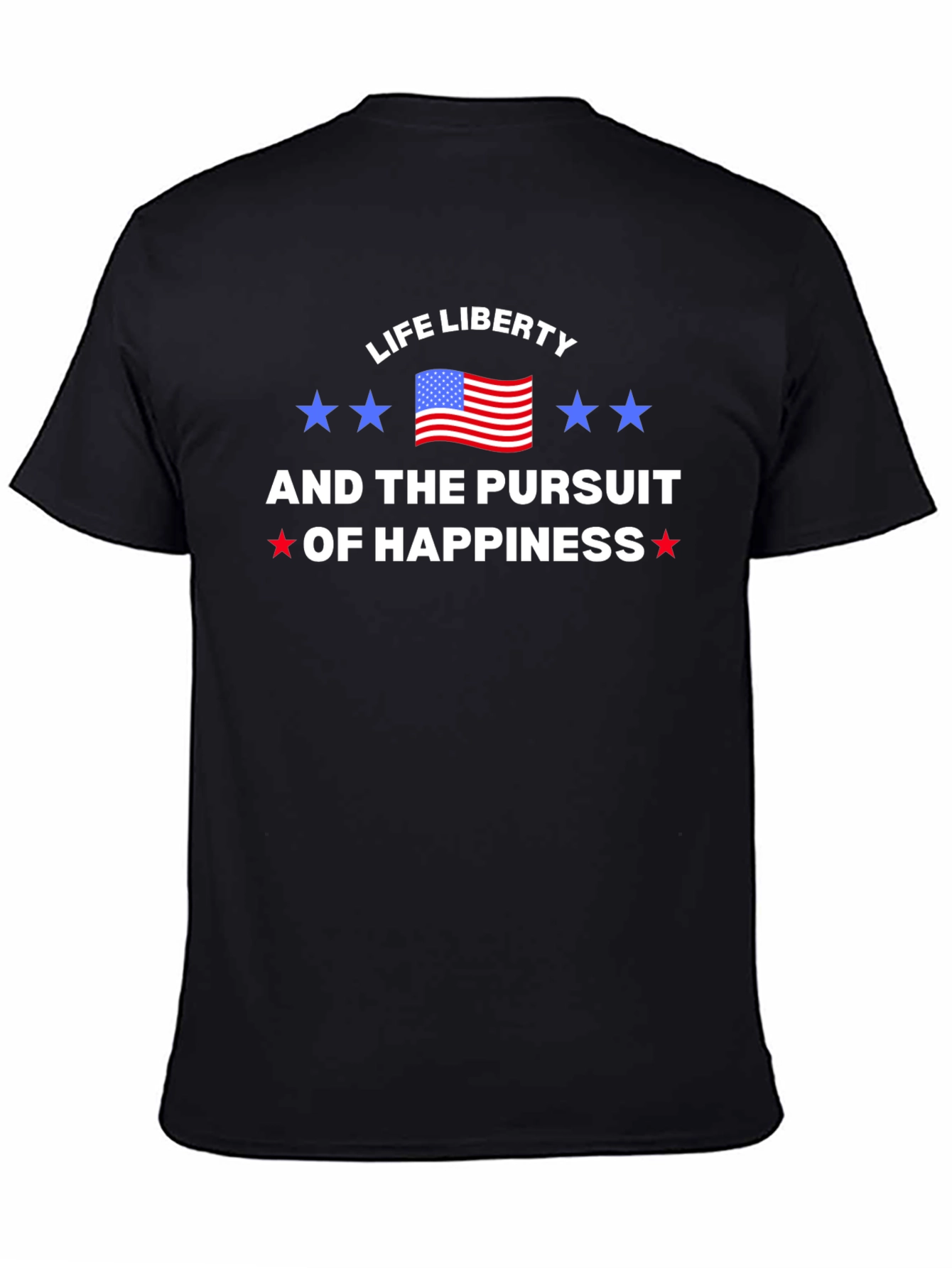 Life Liberty Pursuit of Happiness Graphic Tee