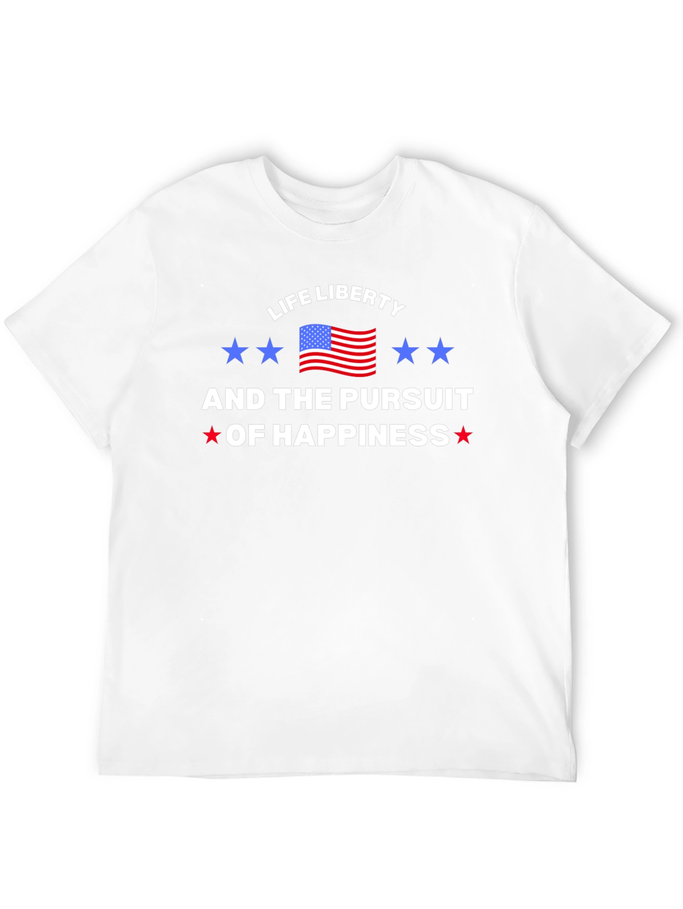 Life Liberty Pursuit of Happiness Graphic Tee