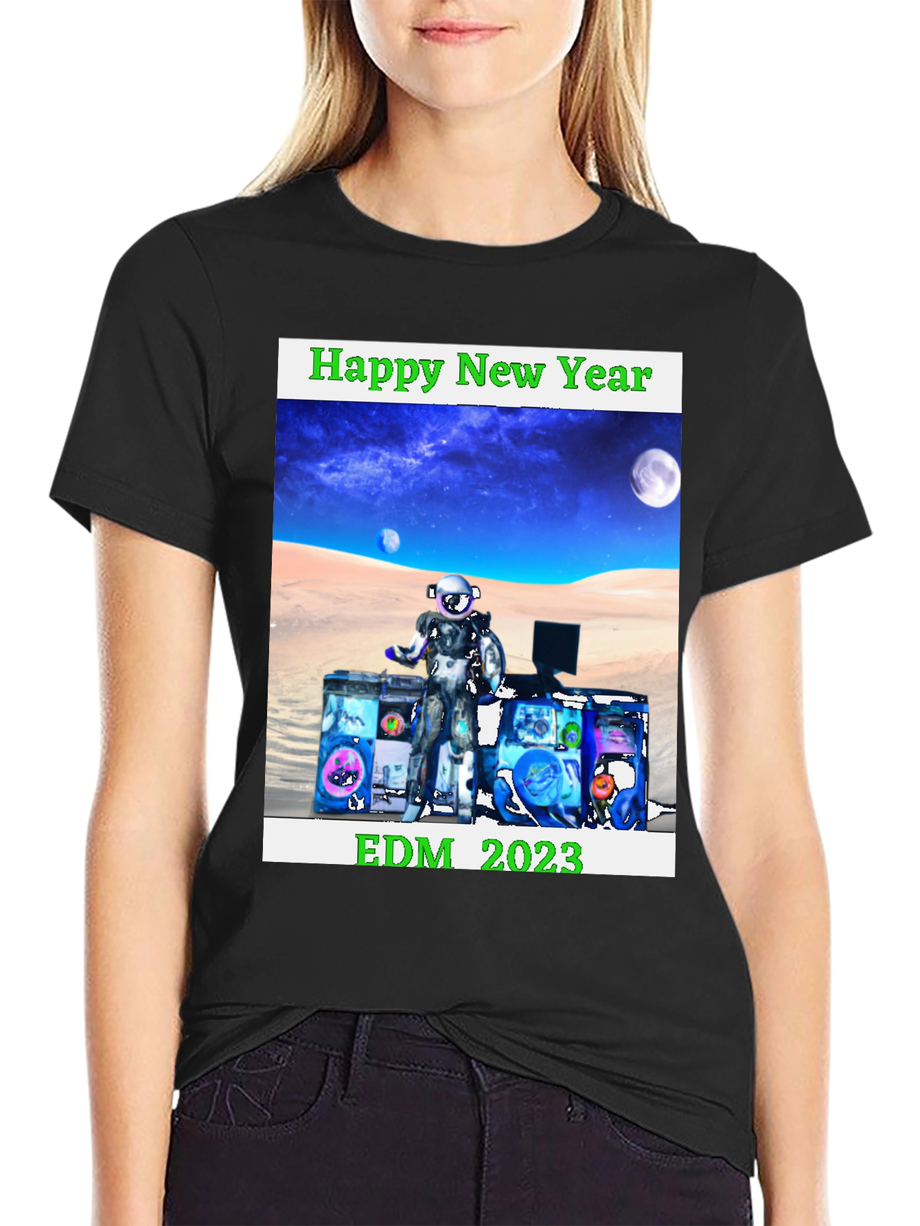 EDM 2023 Happy New Year T-Shirt