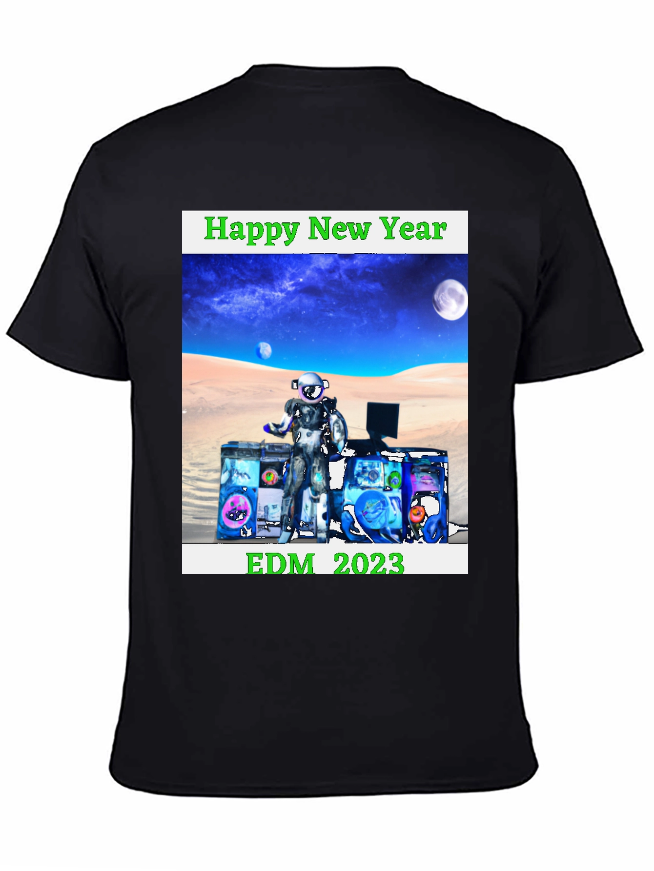 EDM 2023 Happy New Year T-Shirt