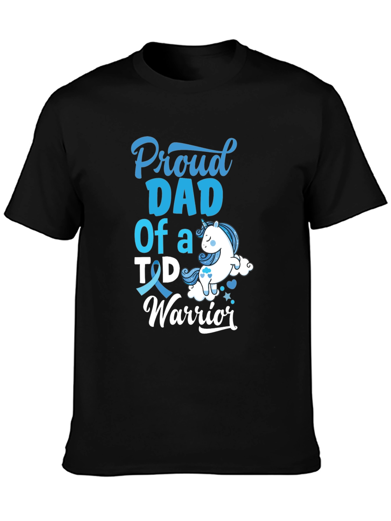 Proud Dad T1D Warrior T-Shirt