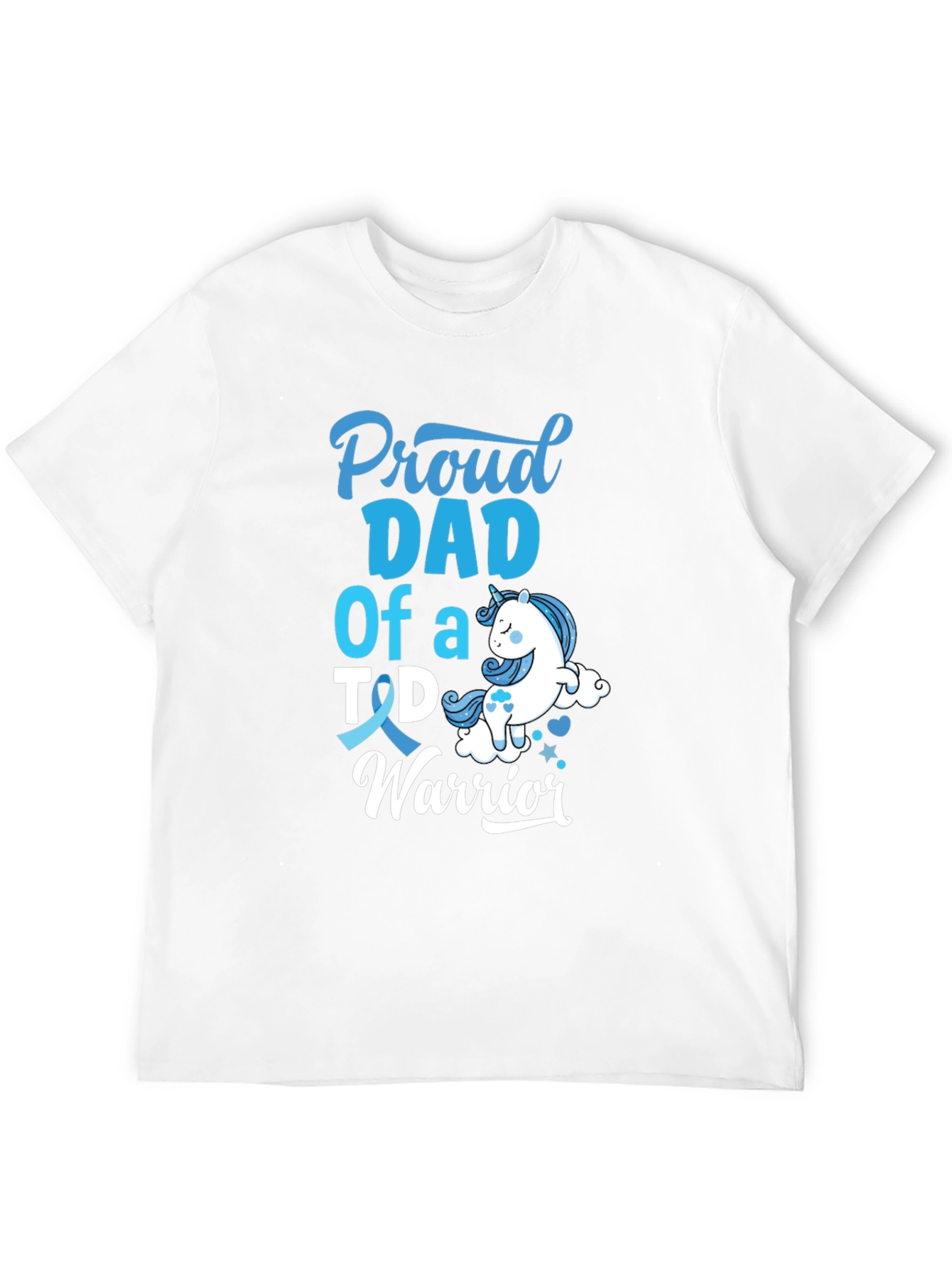 Proud Dad T1D Warrior T-Shirt