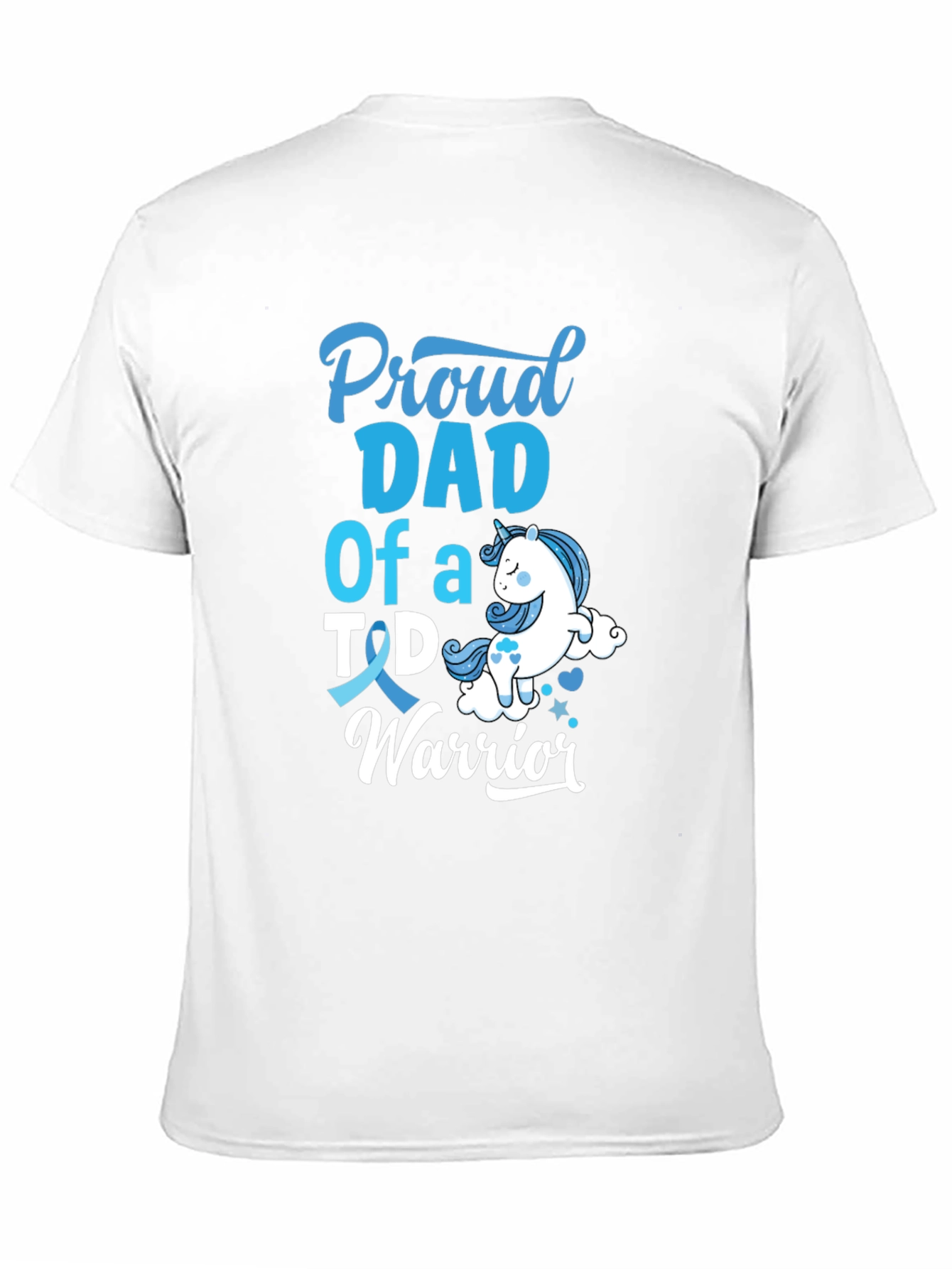 Proud Dad T1D Warrior T-Shirt