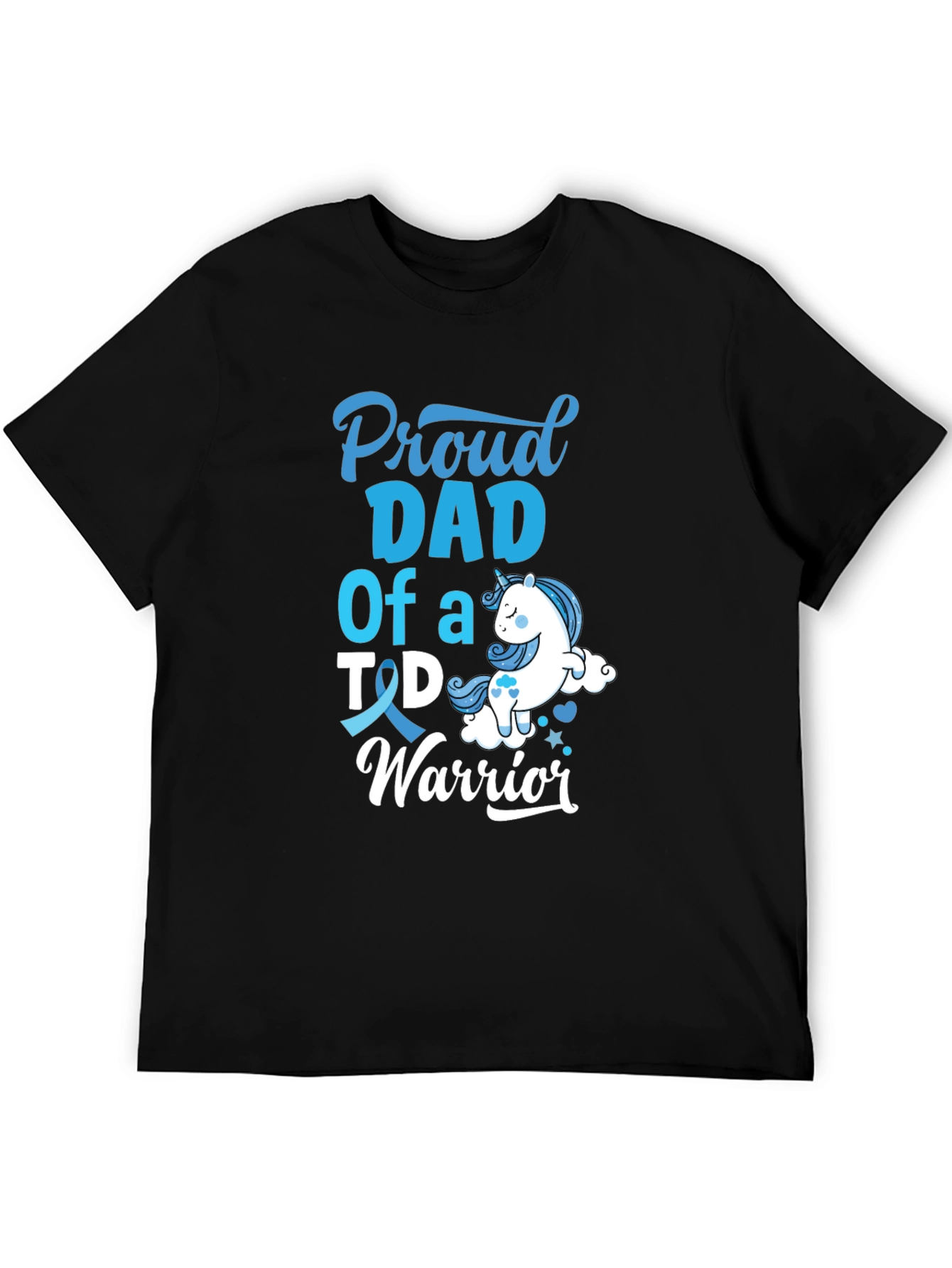 Proud Dad T1D Warrior T-Shirt