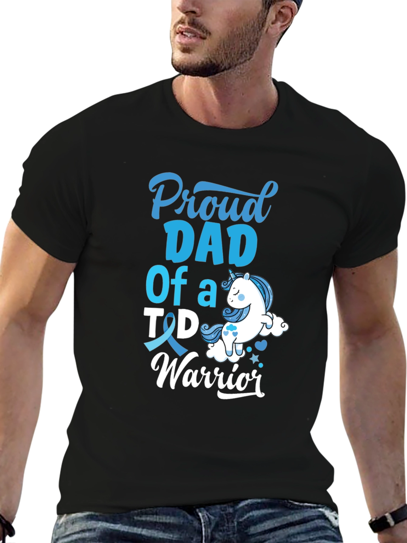 Proud Dad T1D Warrior T-Shirt