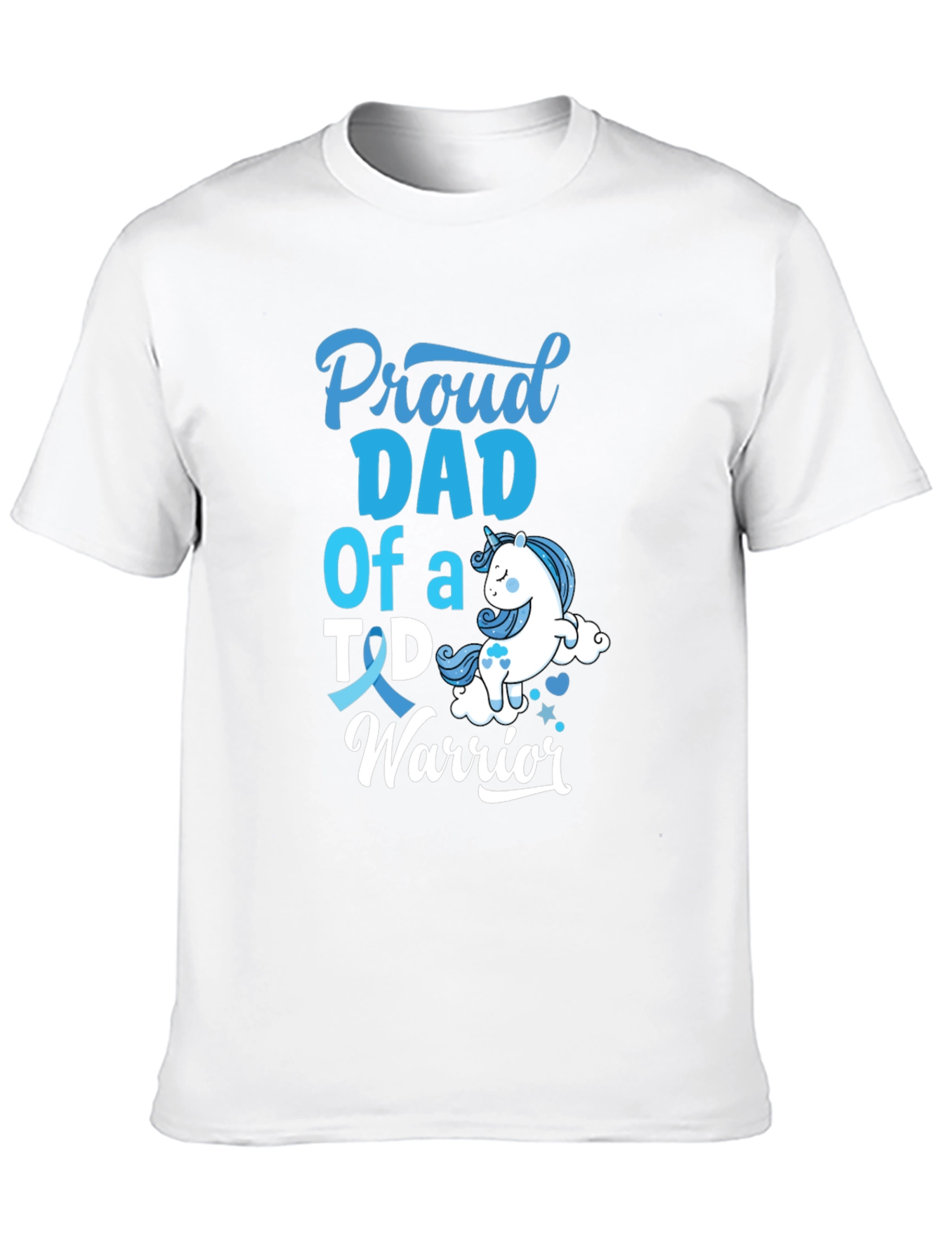 Proud Dad T1D Warrior T-Shirt