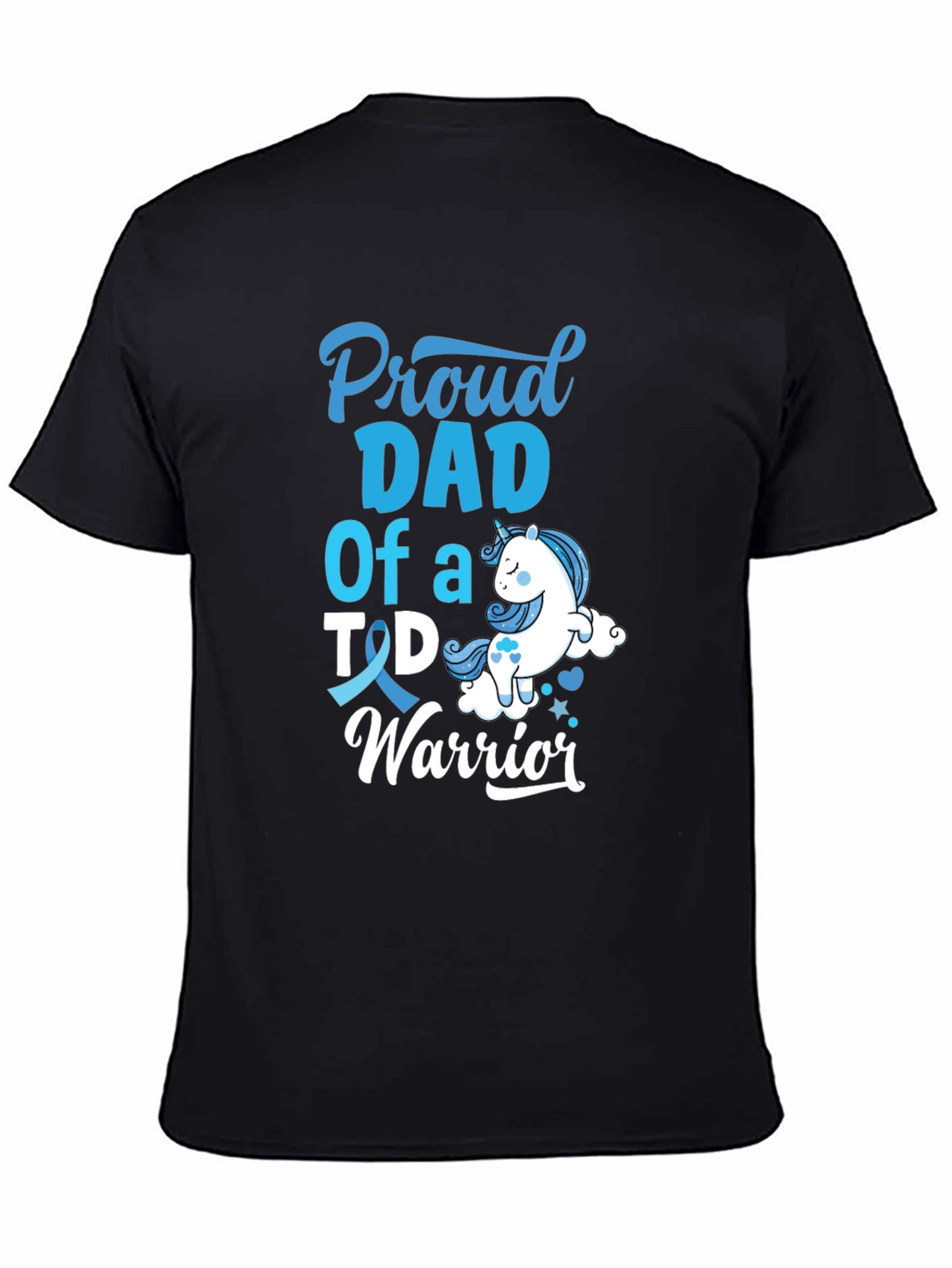 Proud Dad T1D Warrior T-Shirt