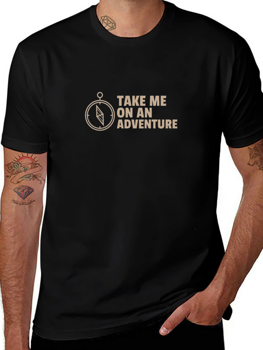 Adventure Compass Graphic Tee - Soft & Stylish