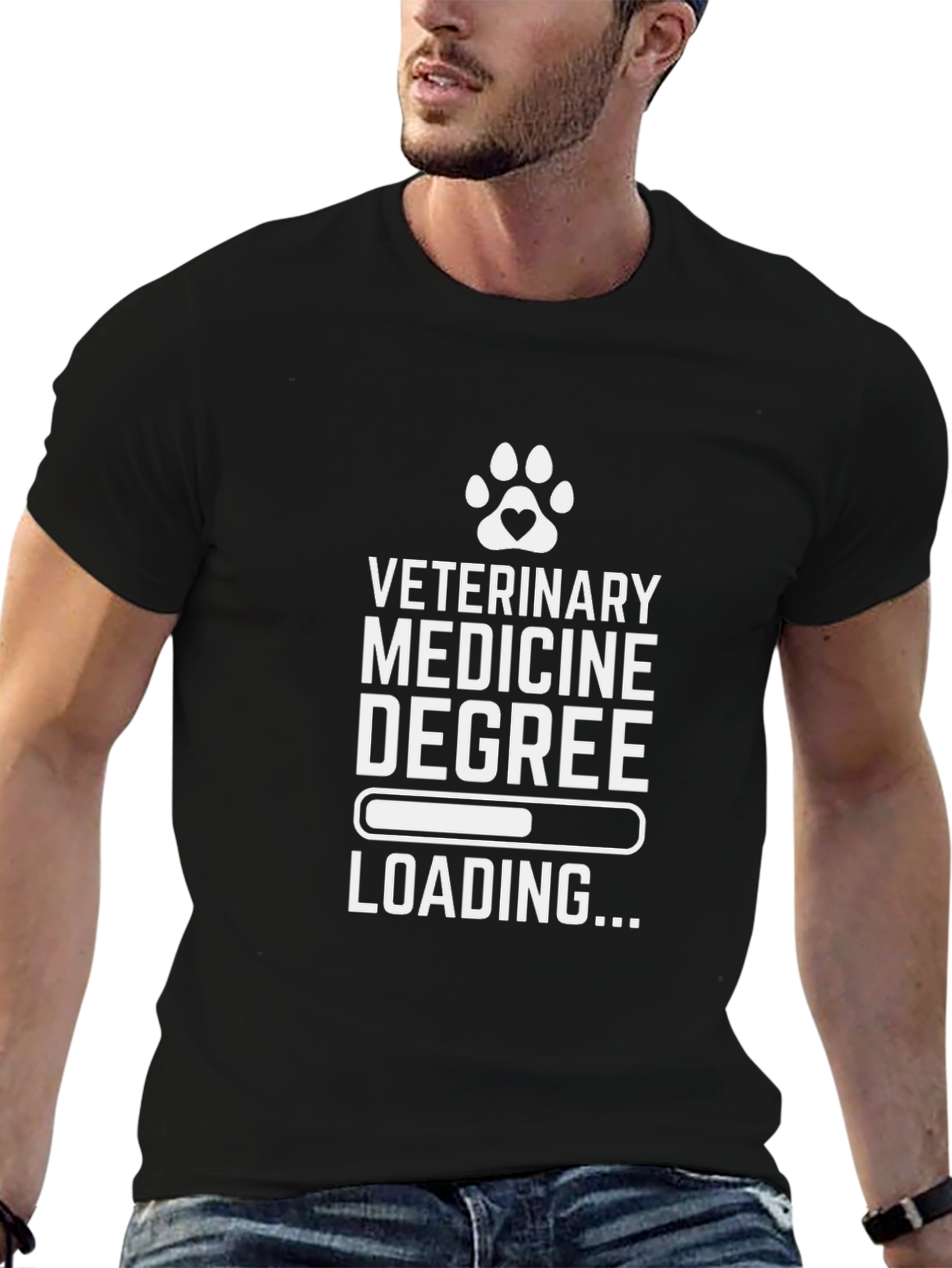 Veterinary Medicine Degree Loading T-Shirt