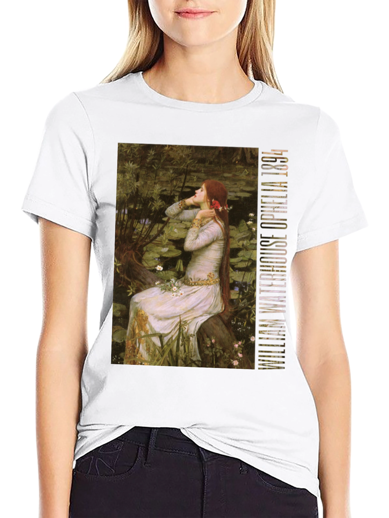 Ophelia Painting T-Shirt