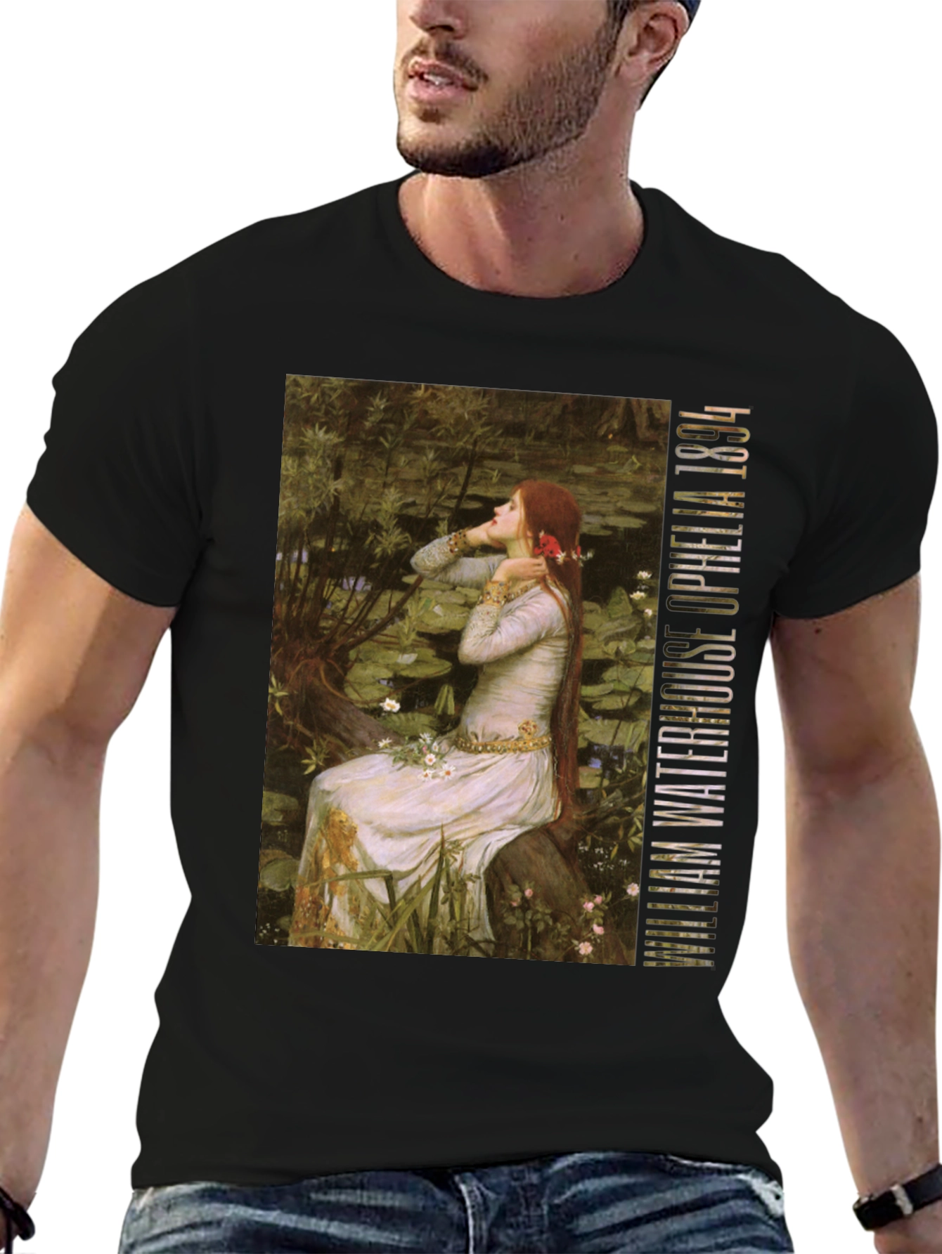 Ophelia Painting T-Shirt