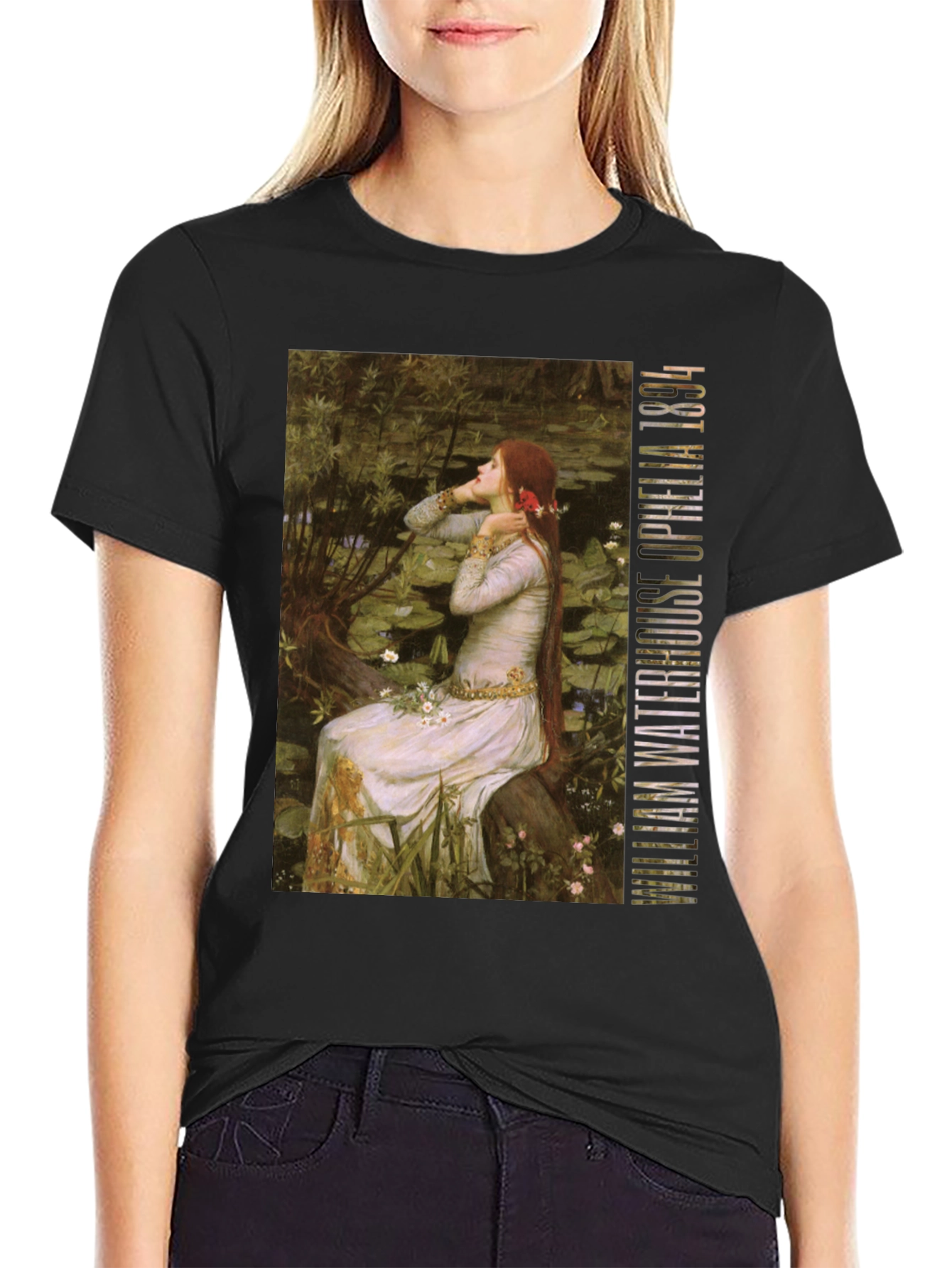 Ophelia Painting T-Shirt