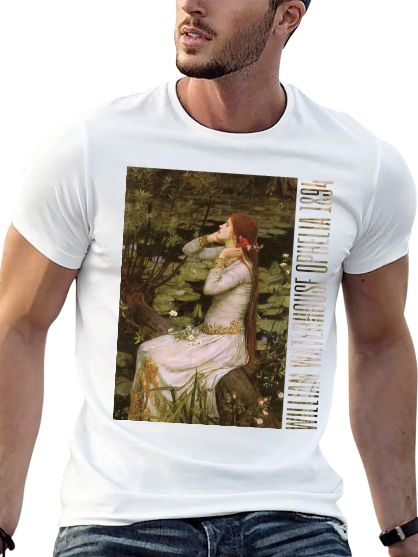 Ophelia Painting T-Shirt