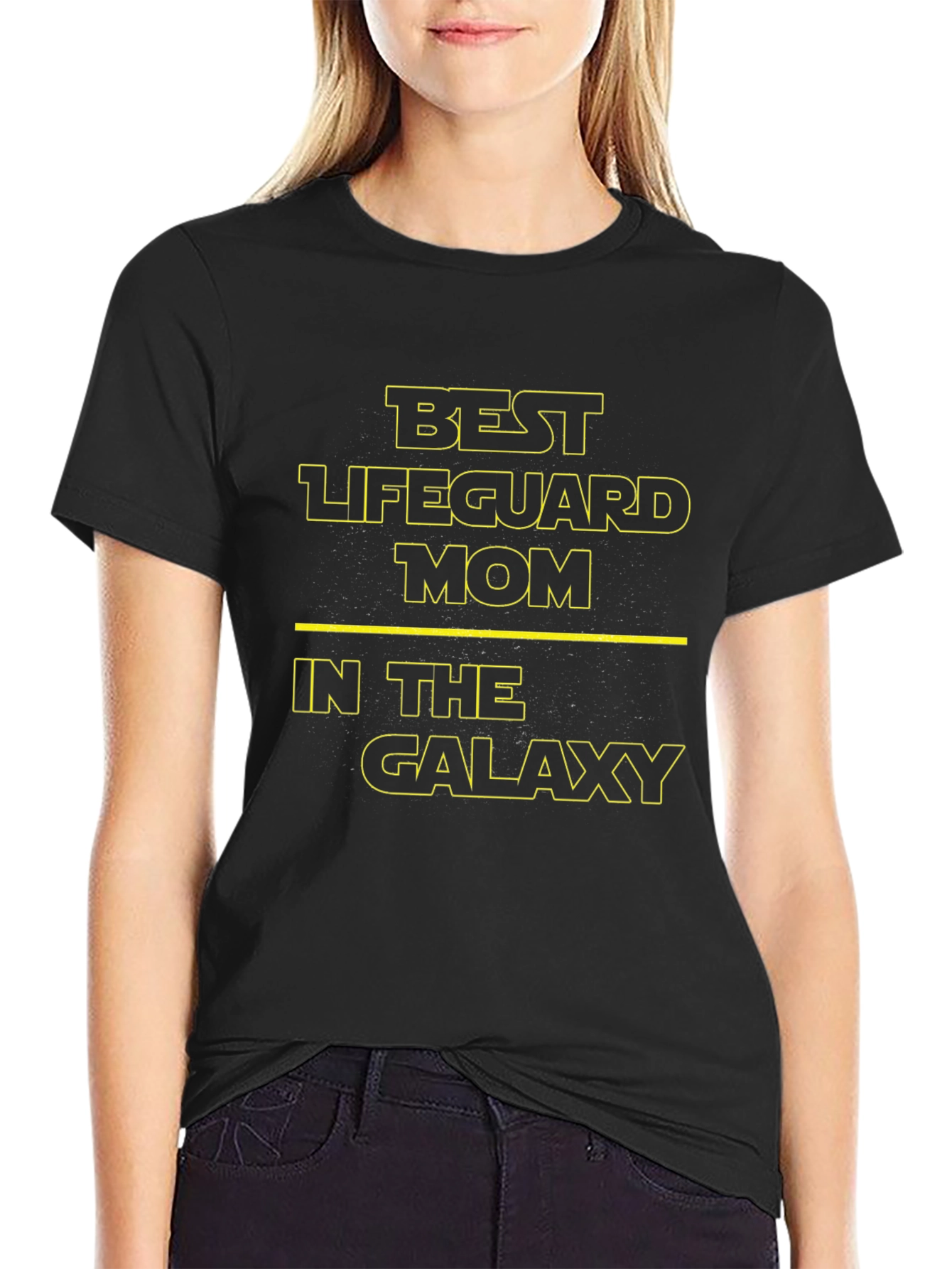 Best Lifeguard Mom in the Galaxy Graphic T-Shirt