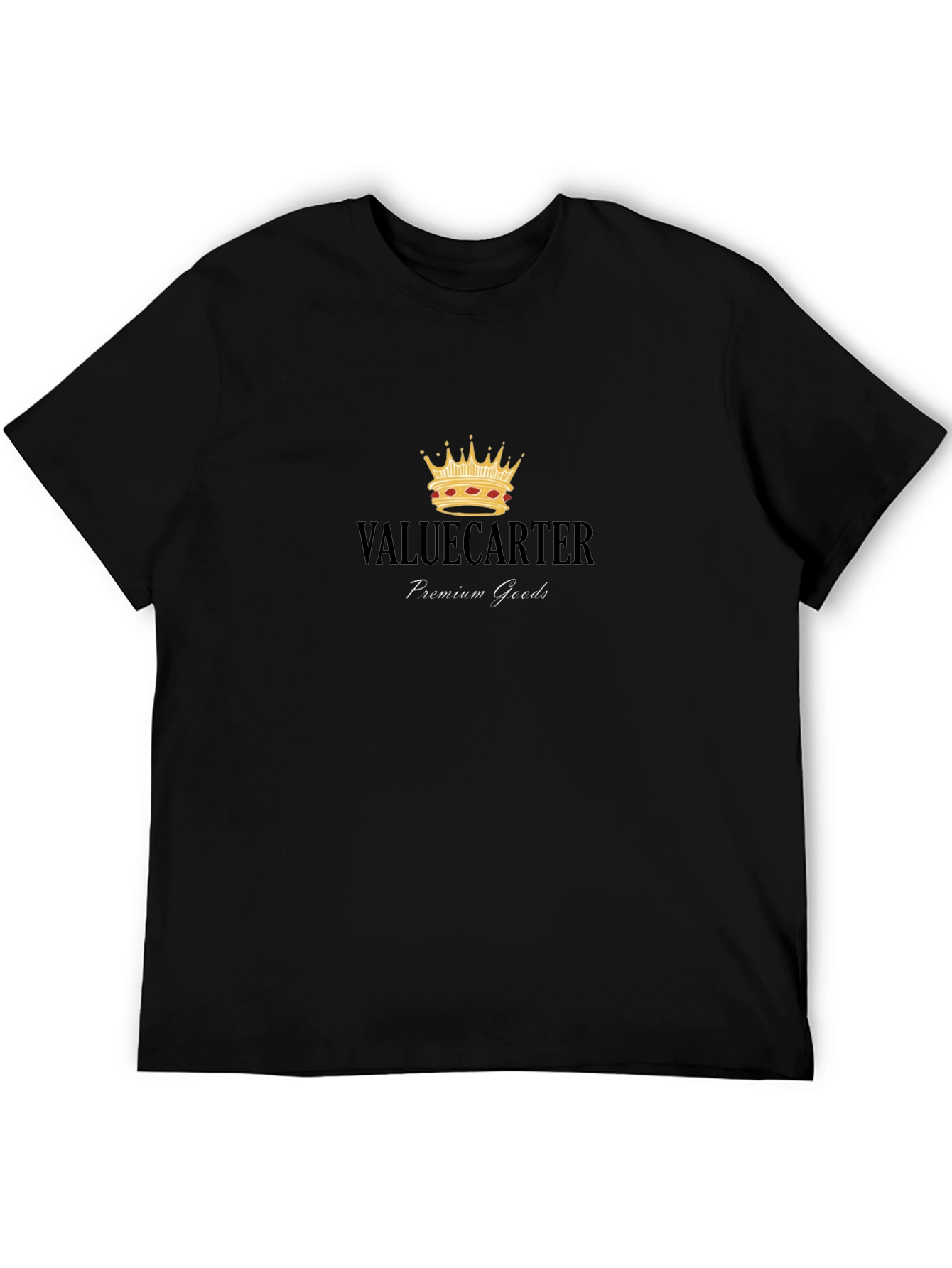 Value Carter Premium Goods Black T-Shirt