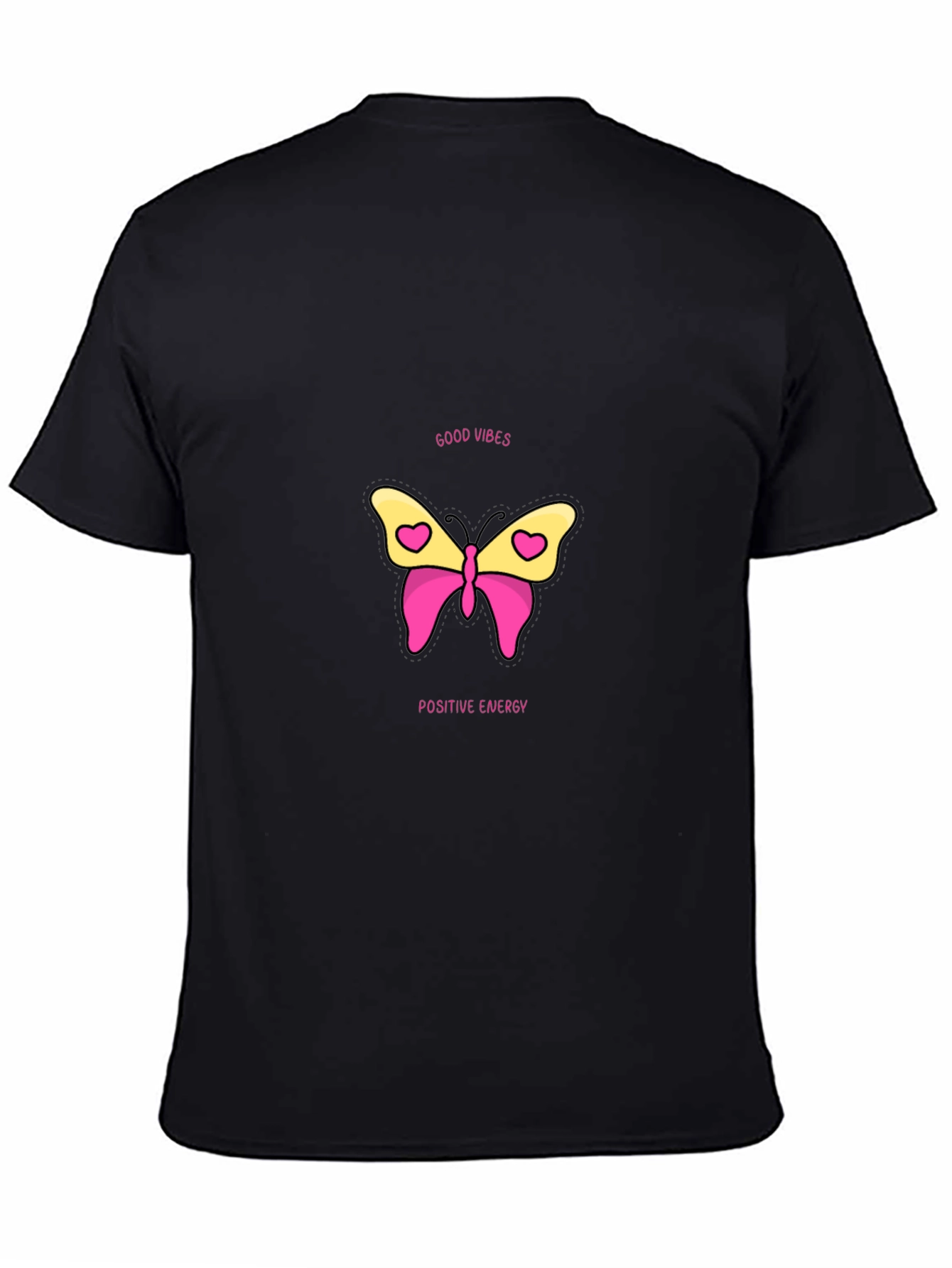 Good Vibes Butterfly Graphic Tee
