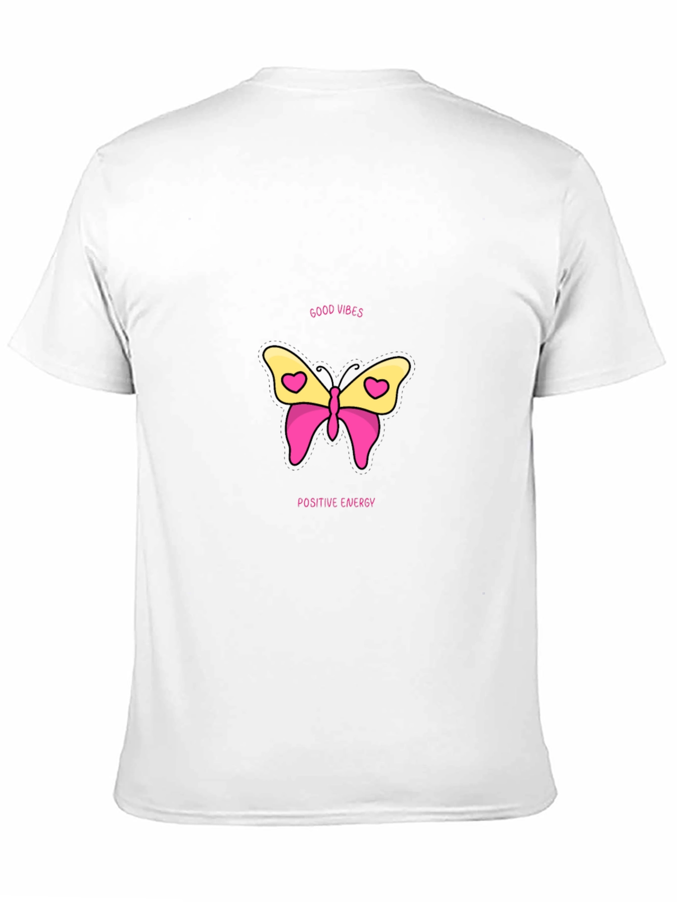 Good Vibes Butterfly Graphic Tee