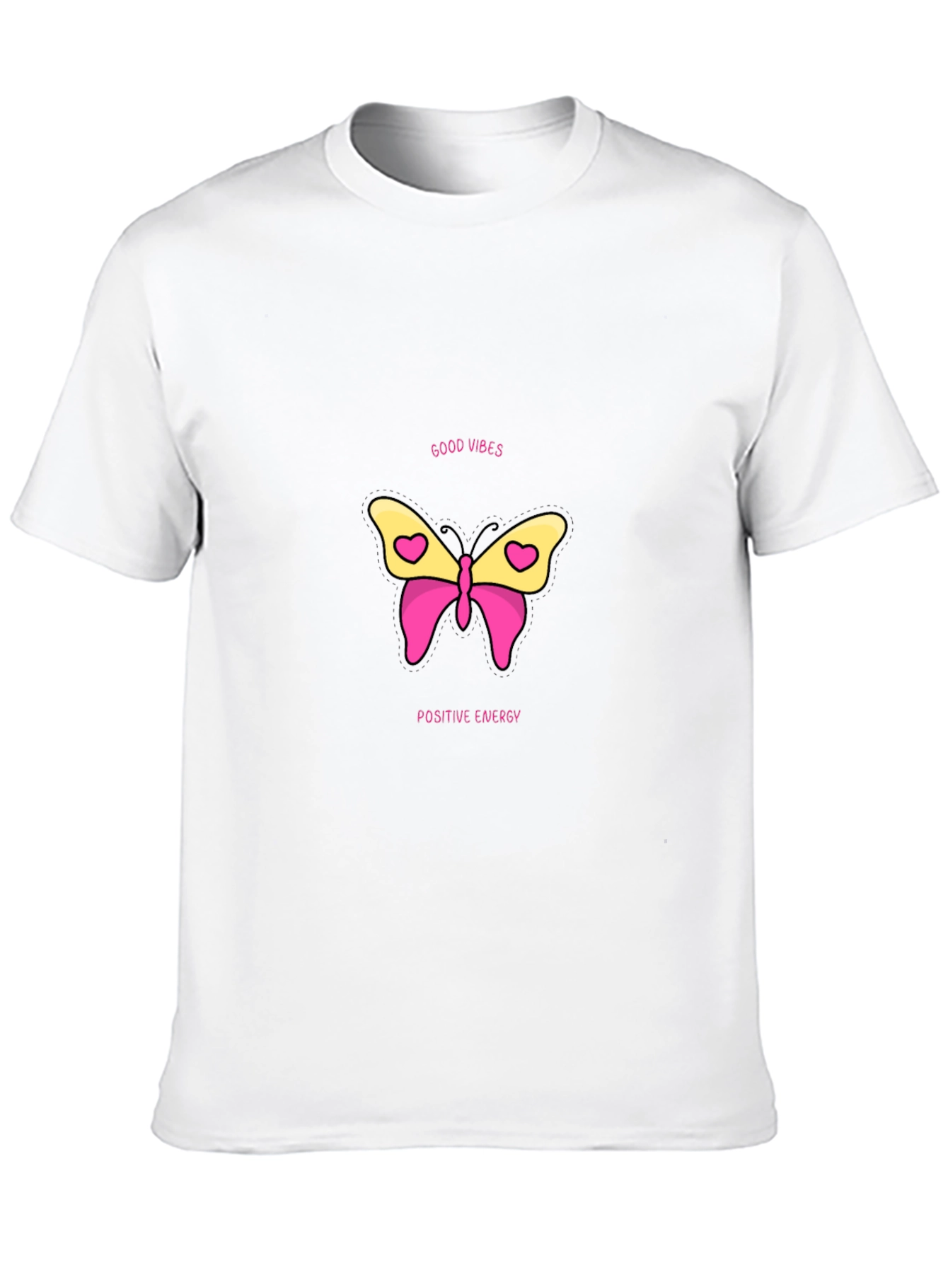 Good Vibes Butterfly Graphic Tee