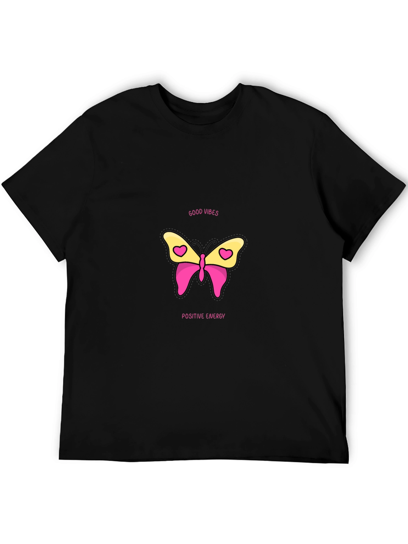 Good Vibes Butterfly Graphic Tee