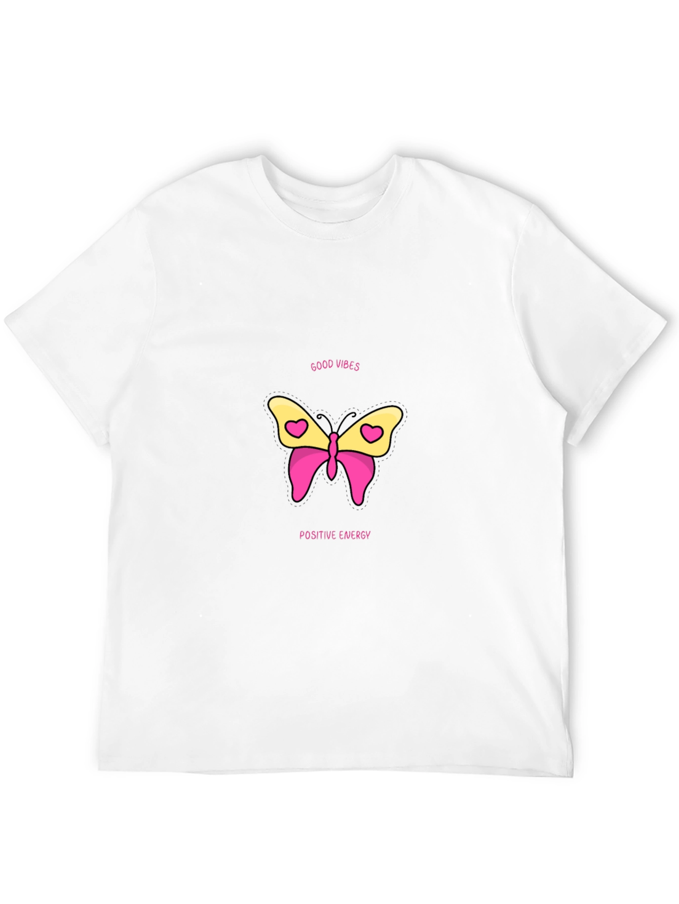Good Vibes Butterfly Graphic Tee