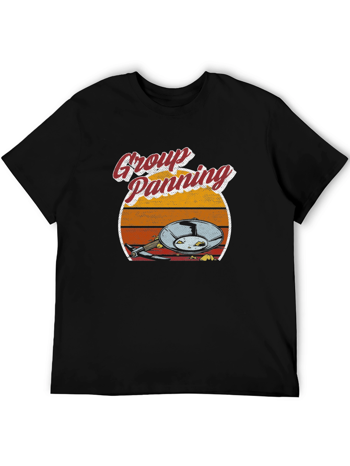 Group Panning Graphic T-Shirt - Gold Prospecting Tee