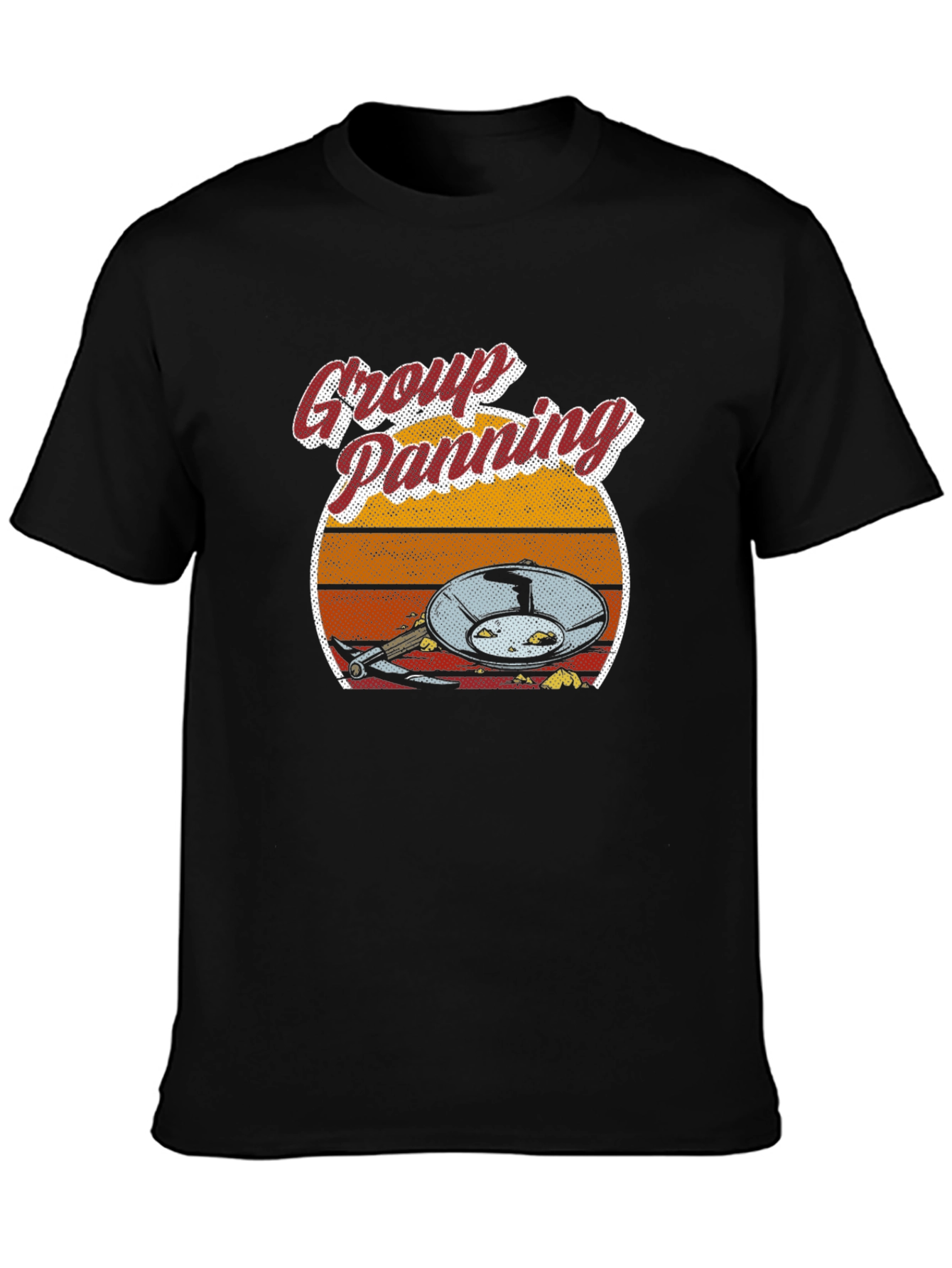 Group Panning Graphic T-Shirt - Gold Prospecting Tee