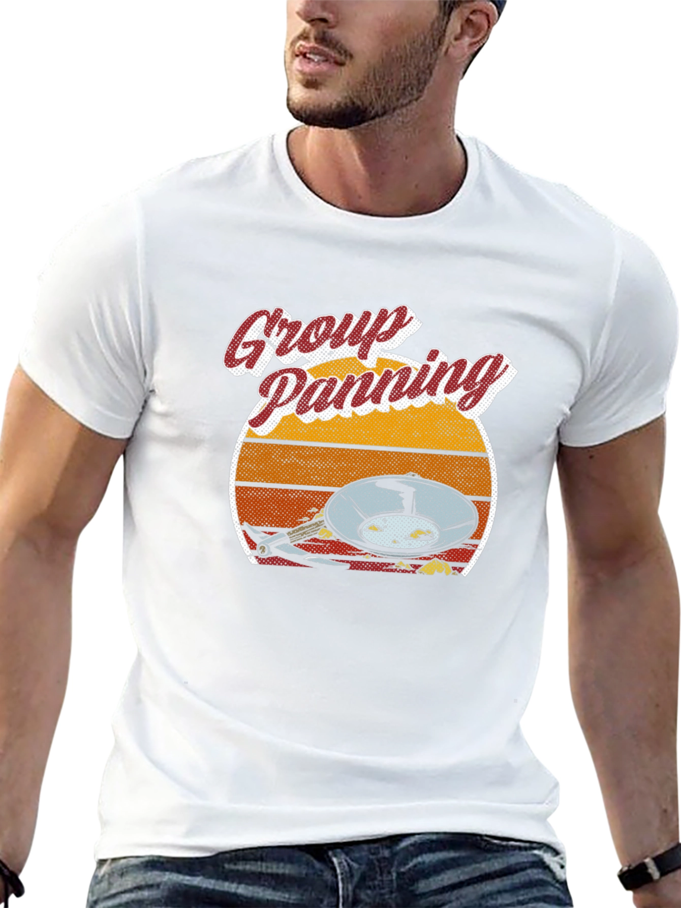 Group Panning Graphic T-Shirt - Gold Prospecting Tee