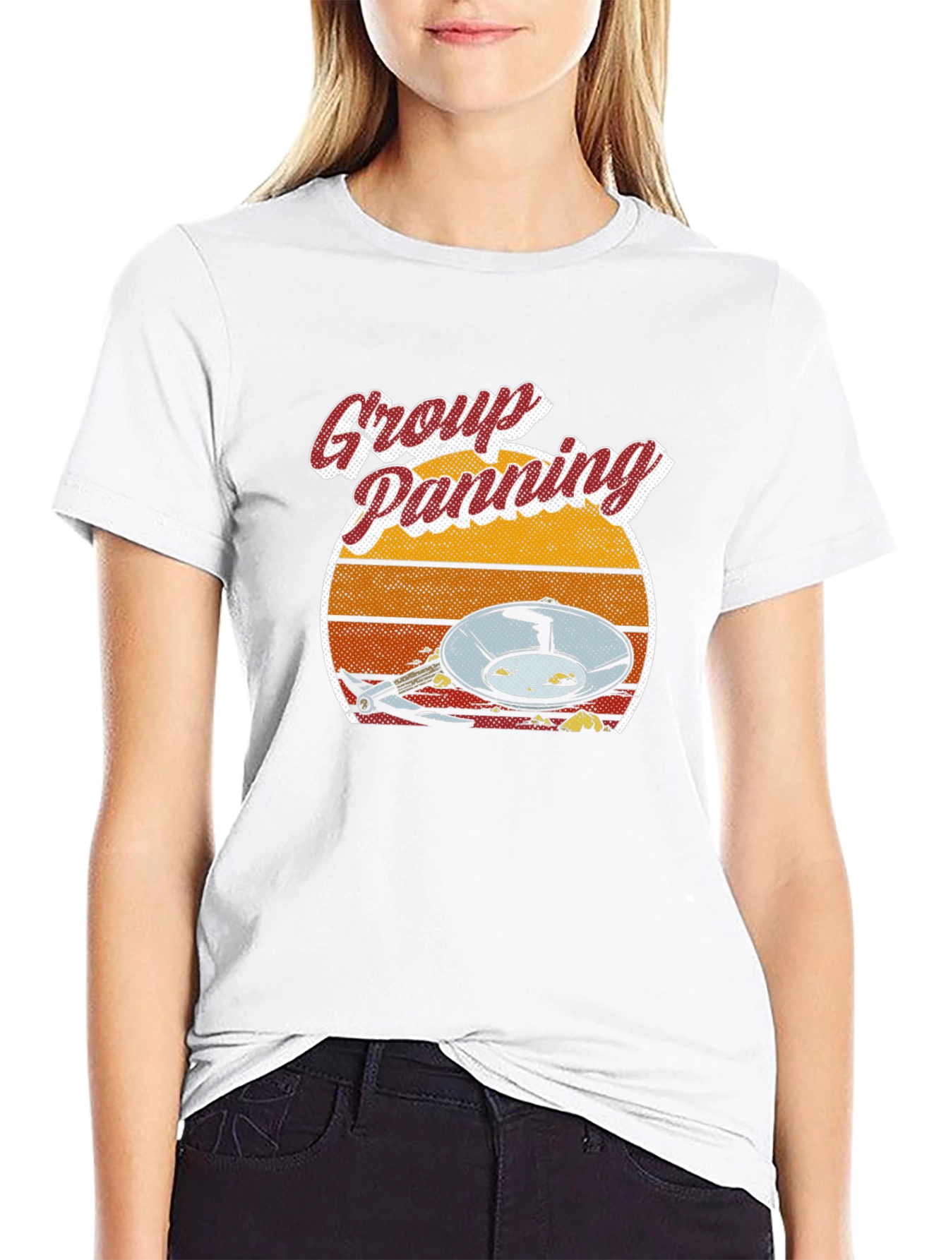 Group Panning Graphic T-Shirt - Gold Prospecting Tee