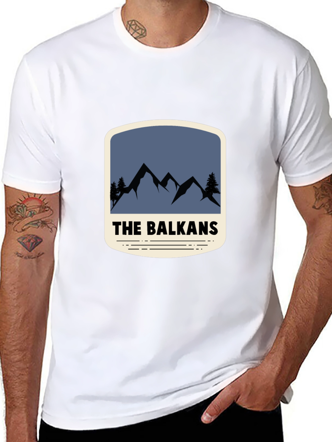 The Balkans Mountain T-Shirt