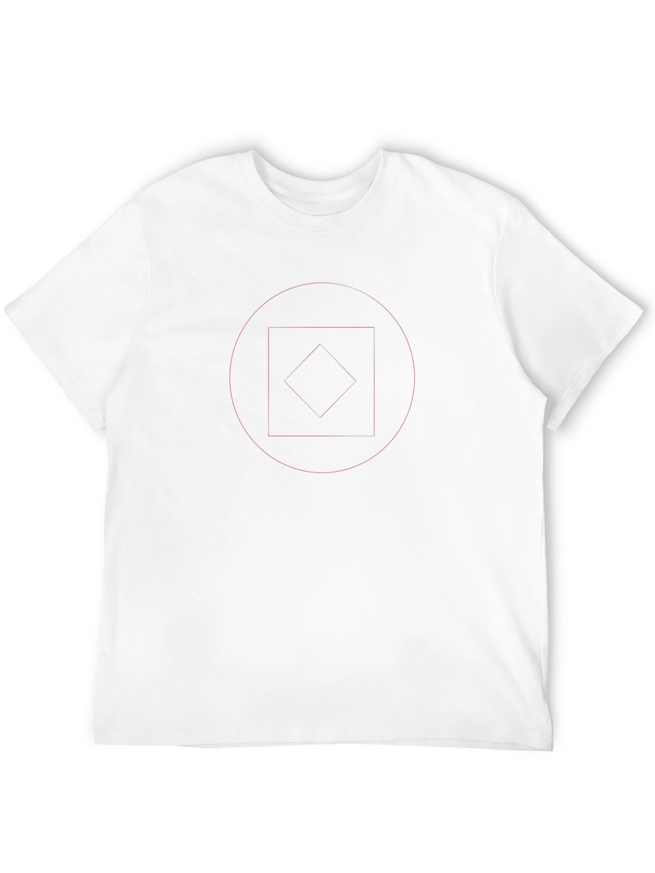 Geometric Circle T-Shirt - Modern Minimalist Design