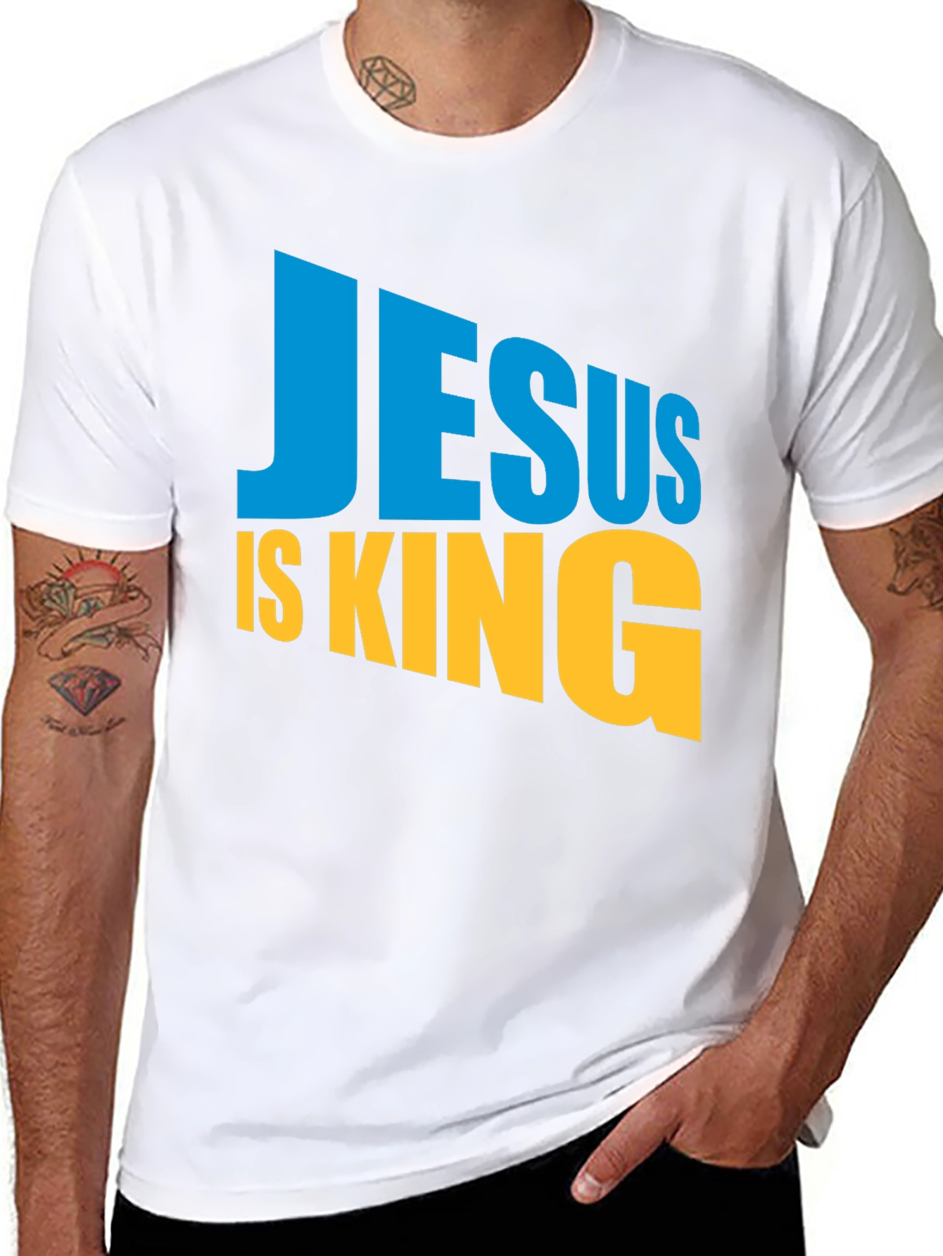 Jesus is King Graphic Tee