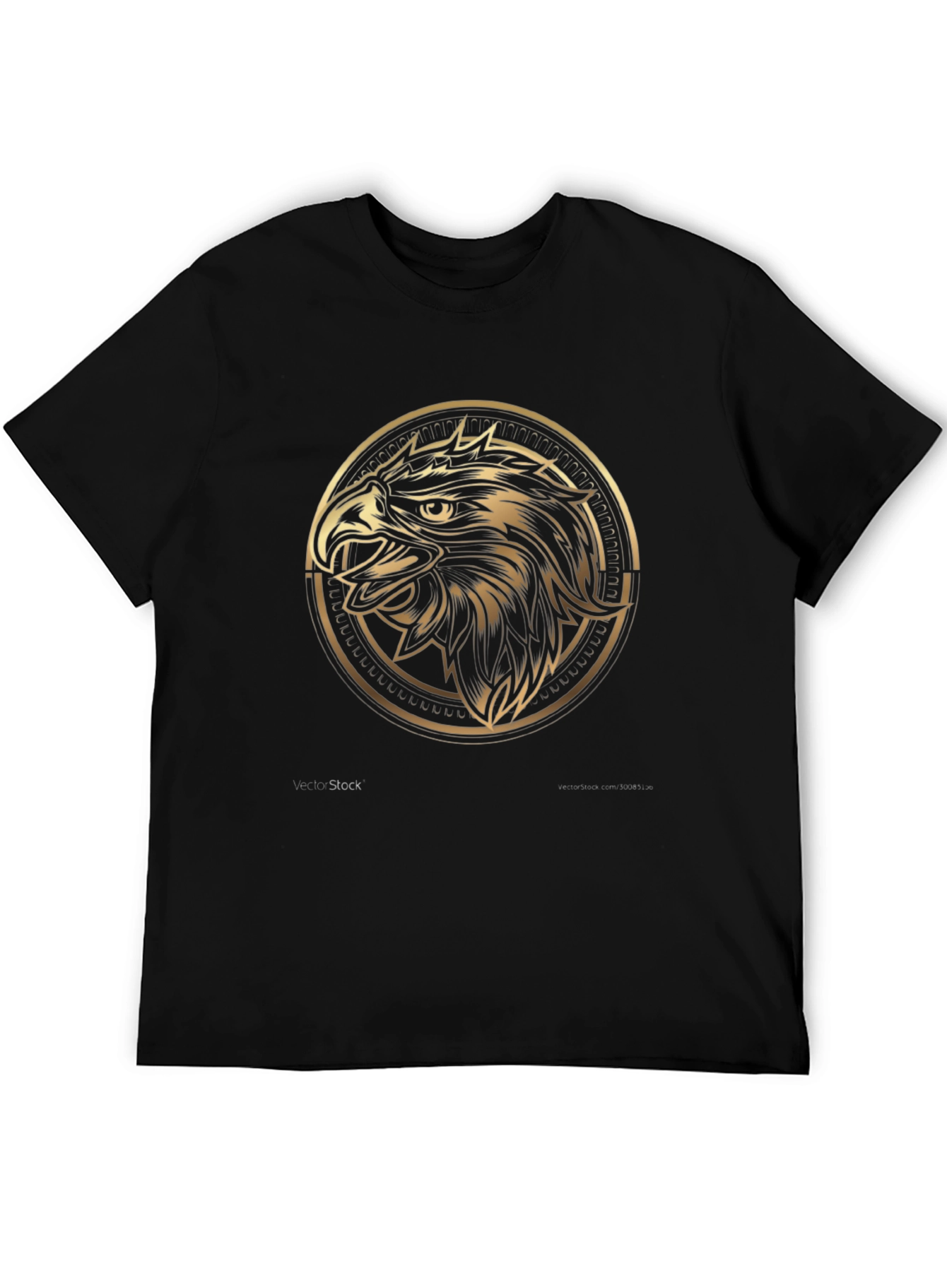 Eagle Emblem Black T-Shirt
