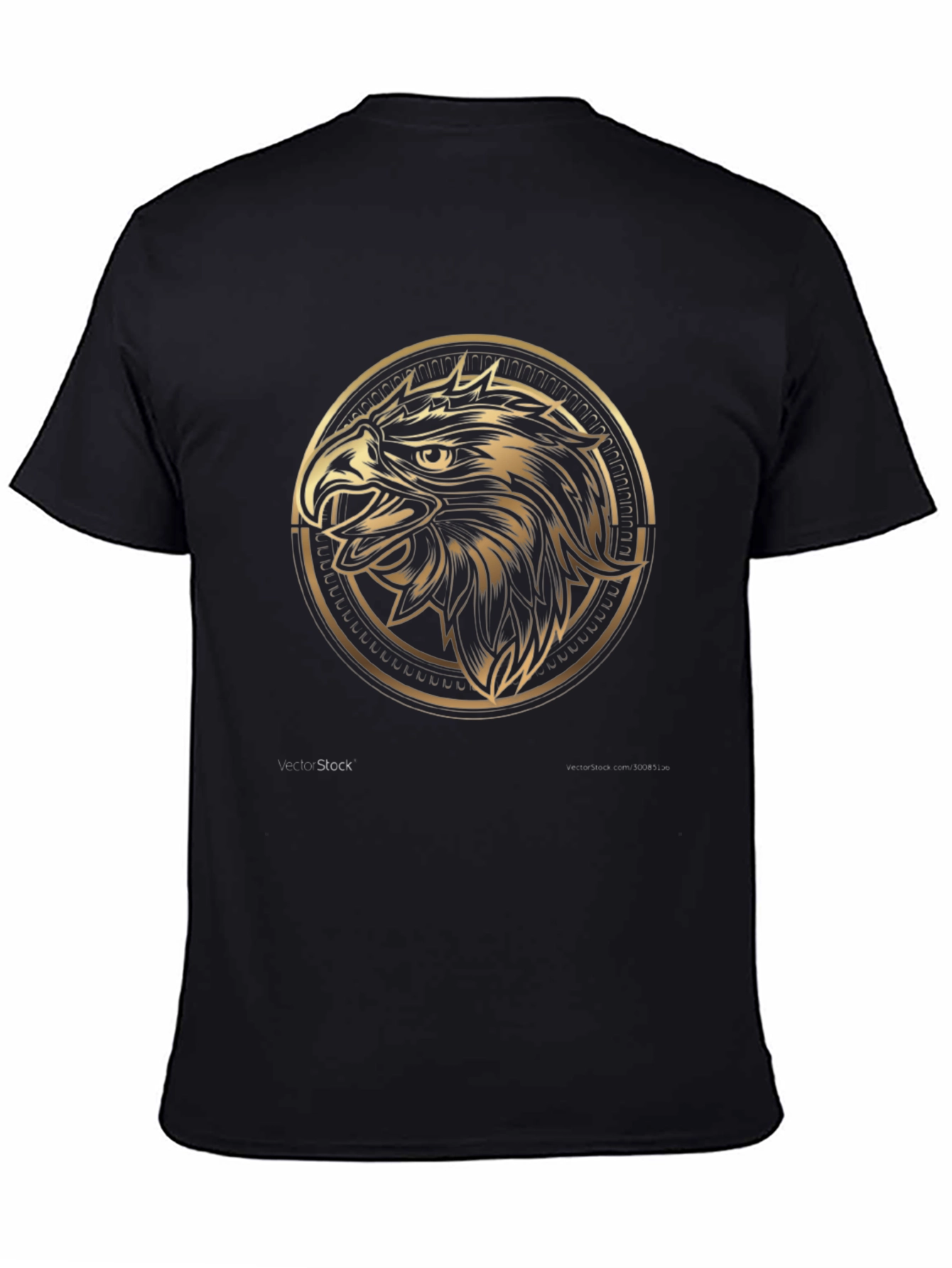 Eagle Emblem Black T-Shirt