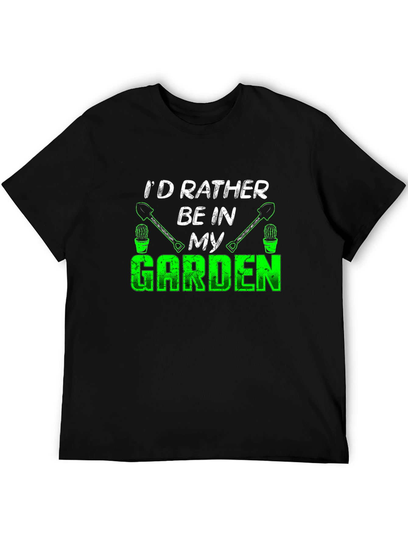 Gardening T-Shirt - Id Rather Be in My Garden