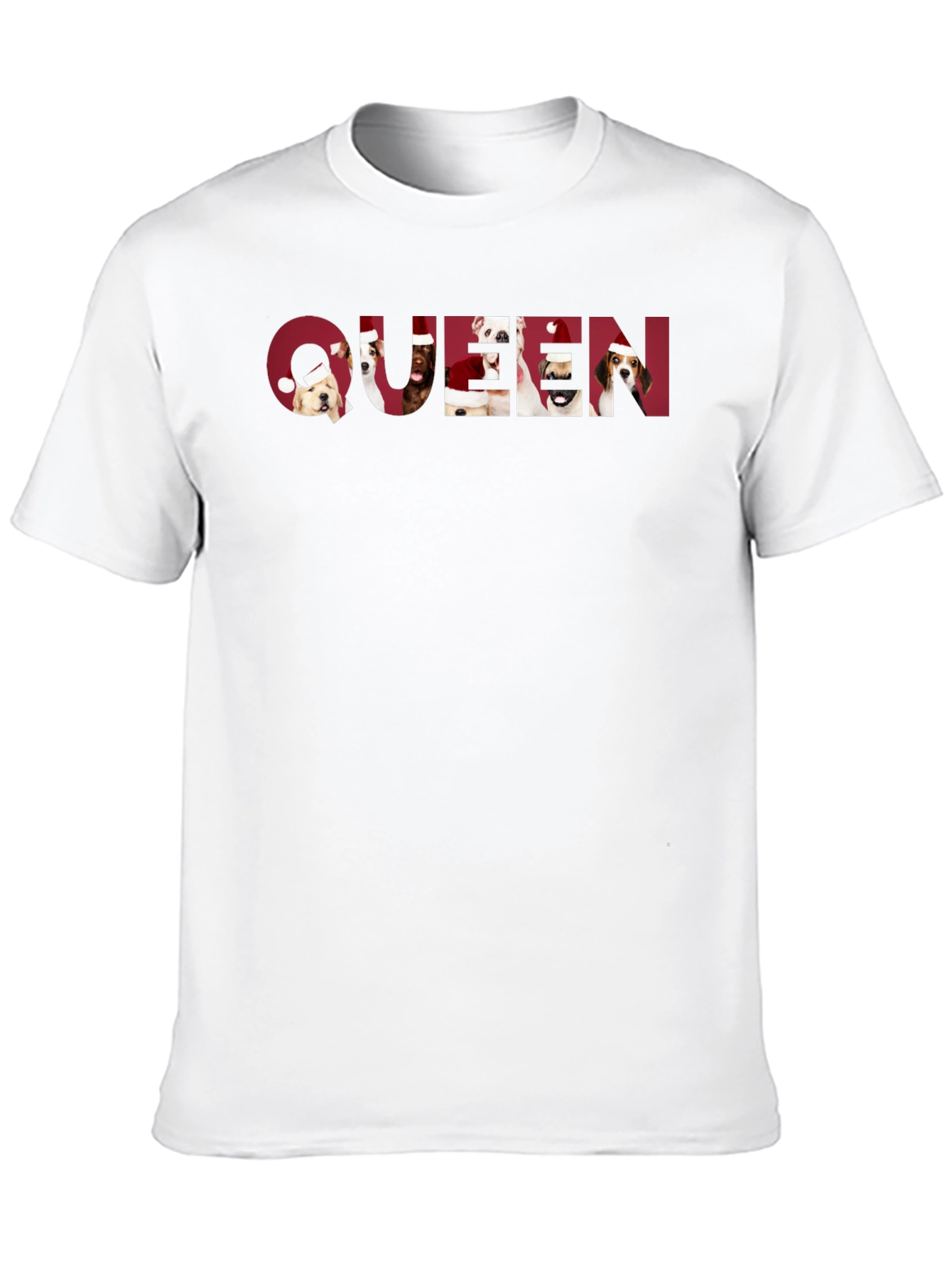 Queen Dogs Holiday T-Shirt