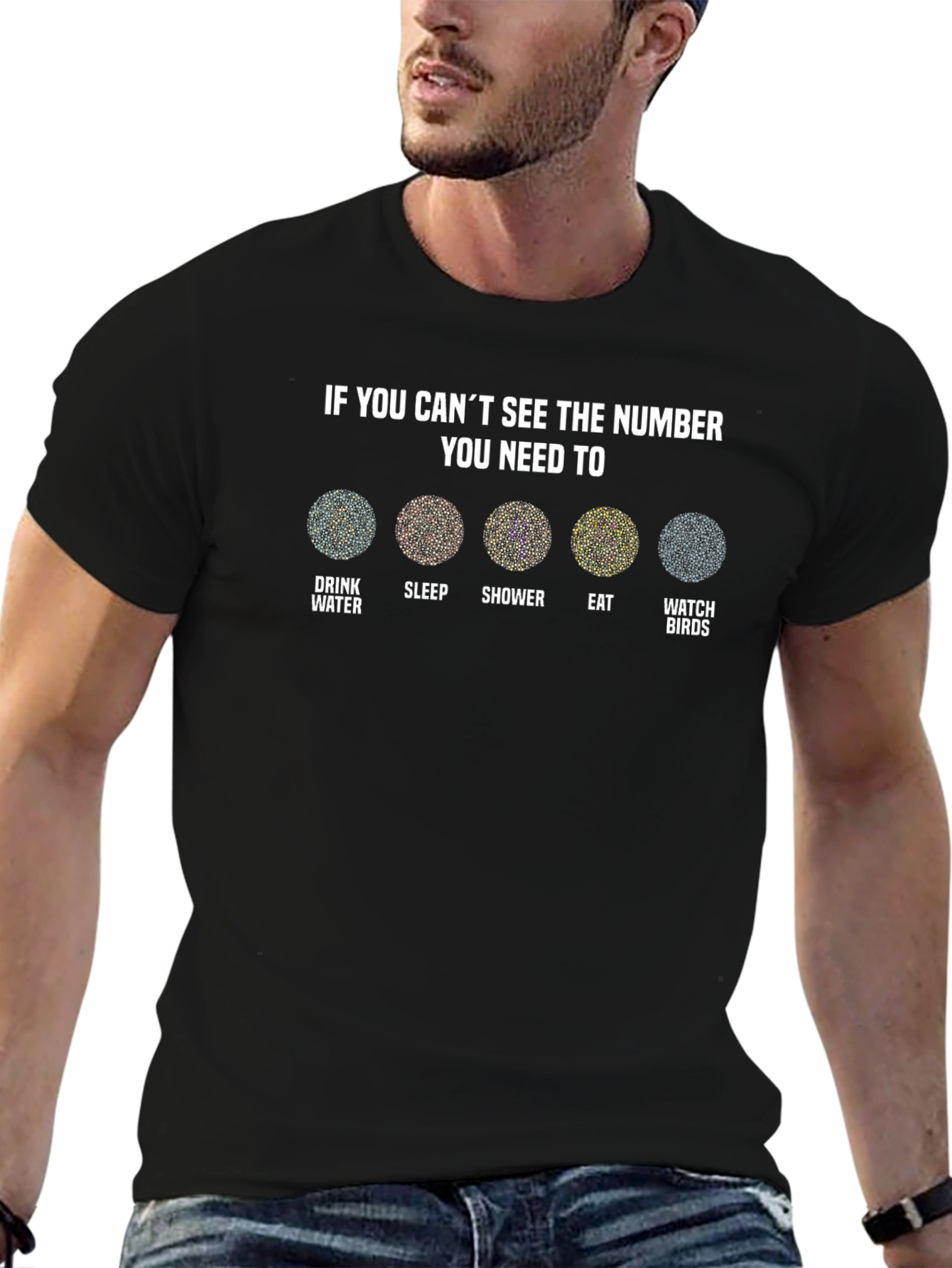 Ishihara-Inspired T-Shirt: Daily Needs Design