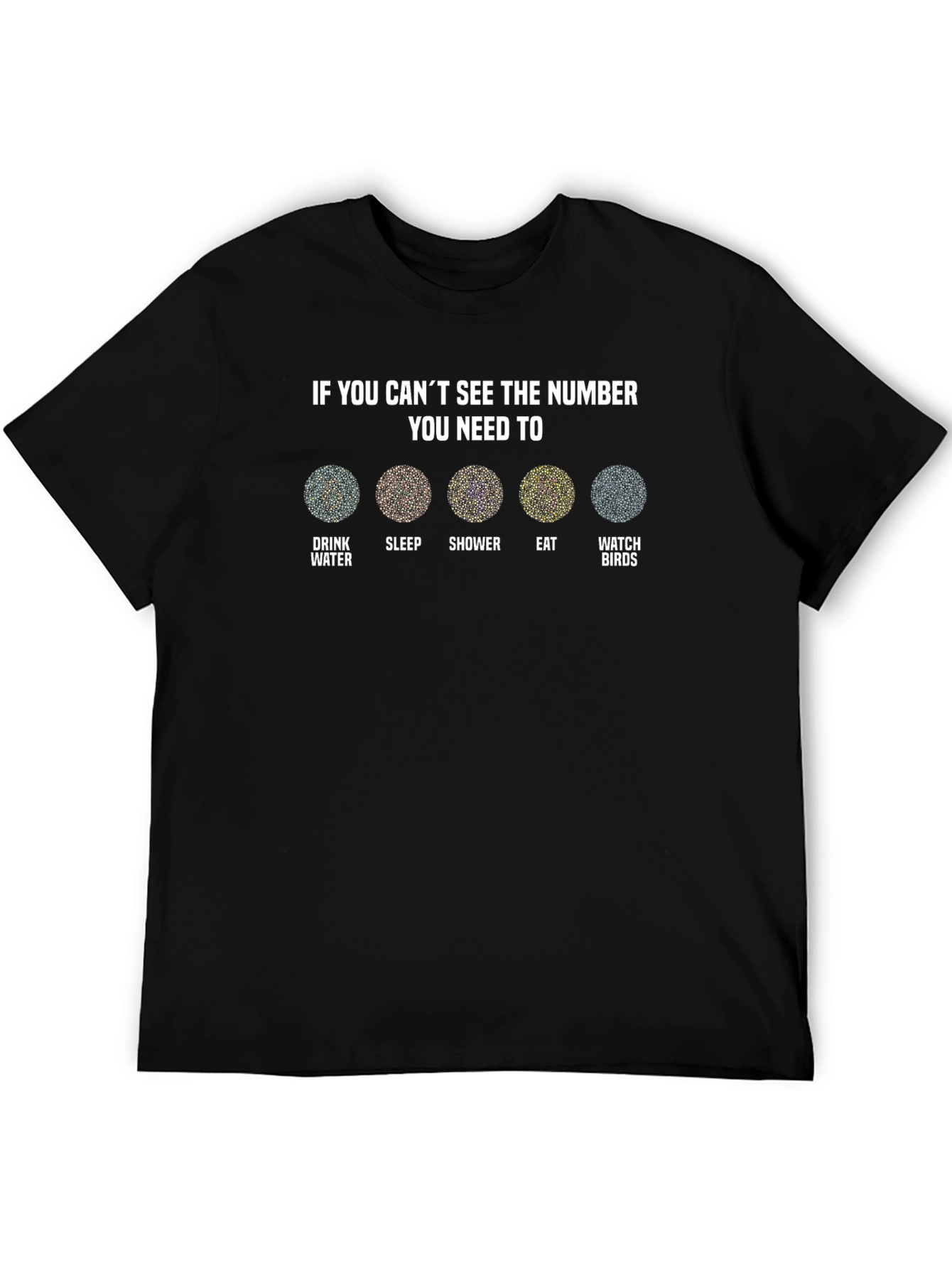 Ishihara-Inspired T-Shirt: Daily Needs Design