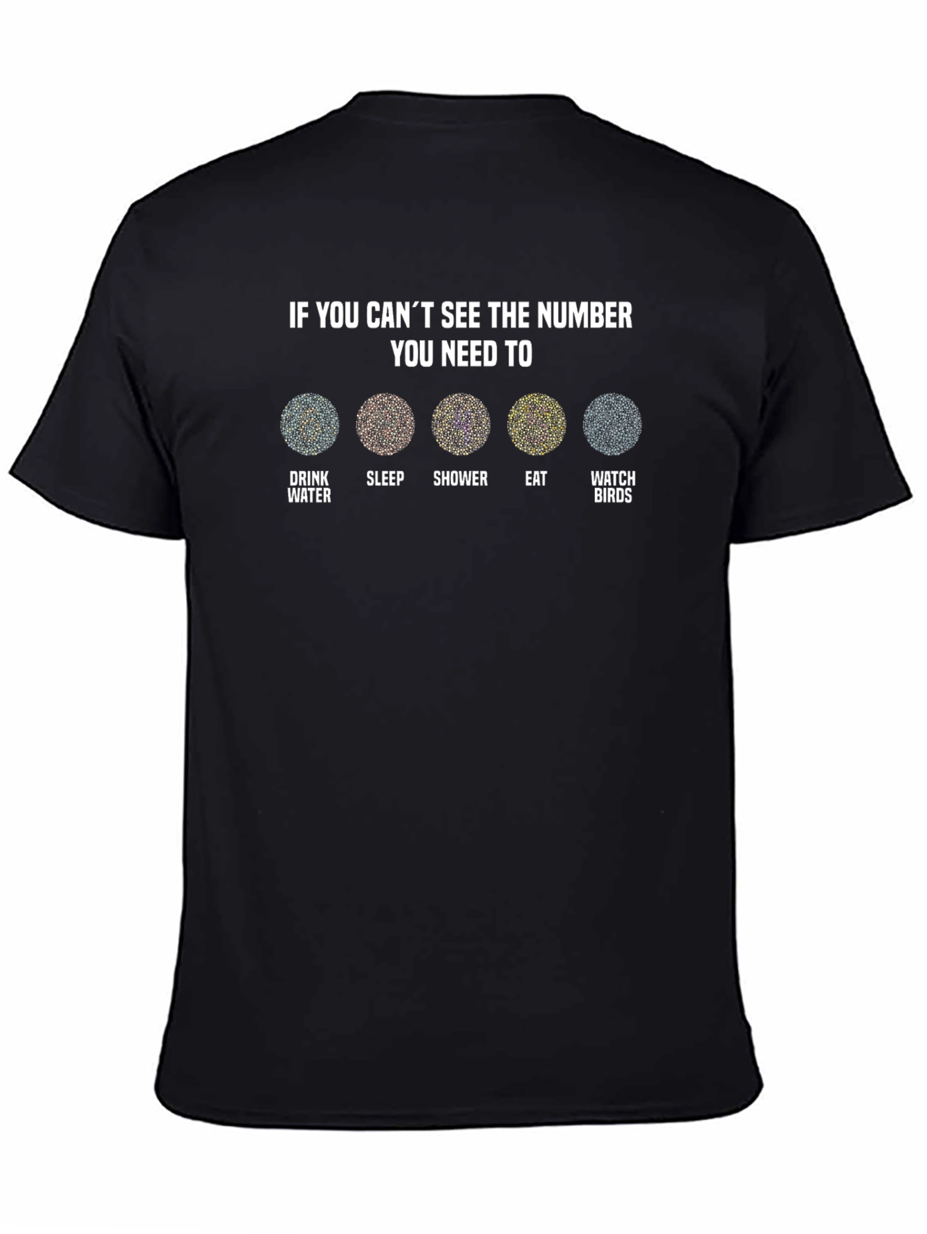 Ishihara-Inspired T-Shirt: Daily Needs Design