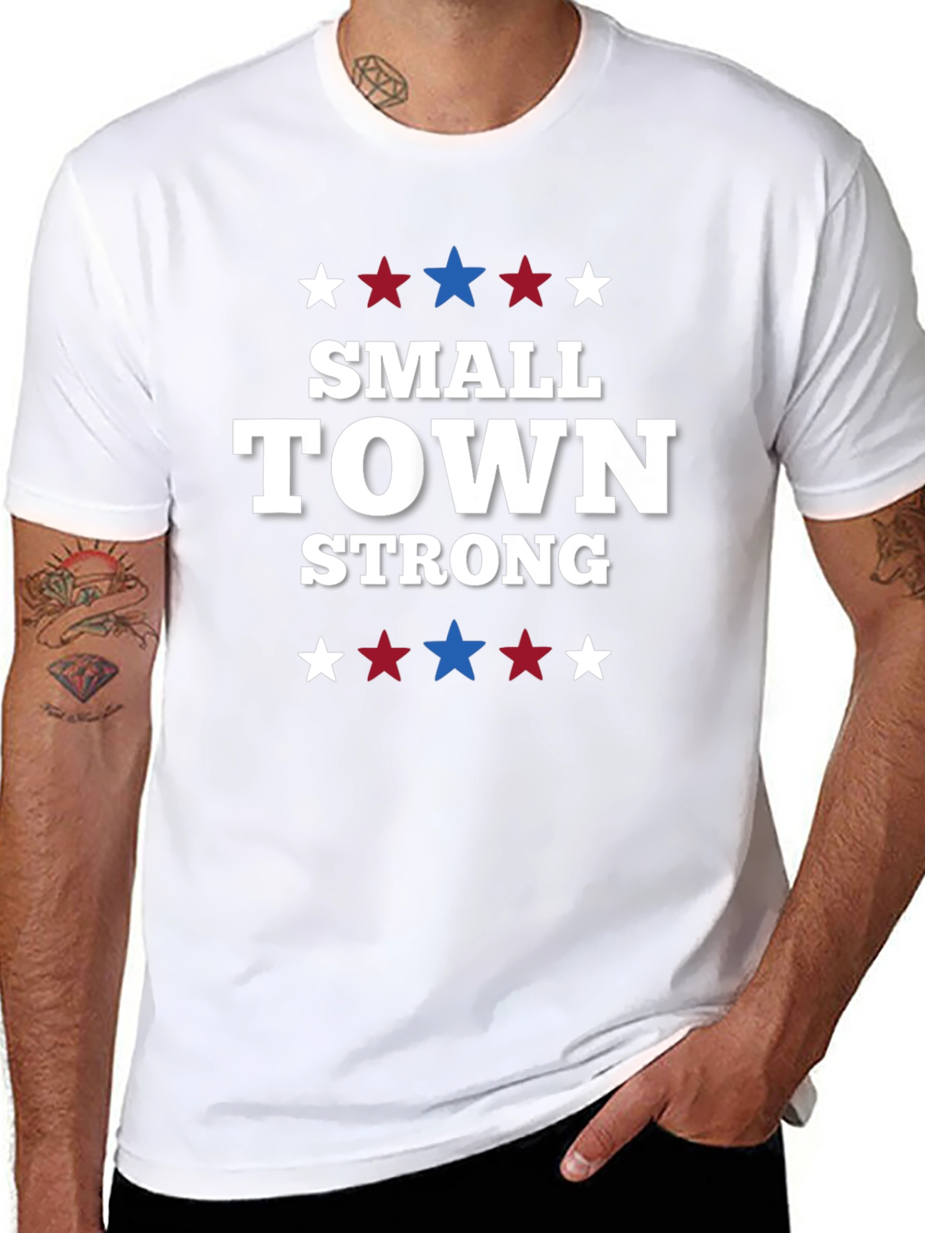 Small Town Strong Graphic Tee