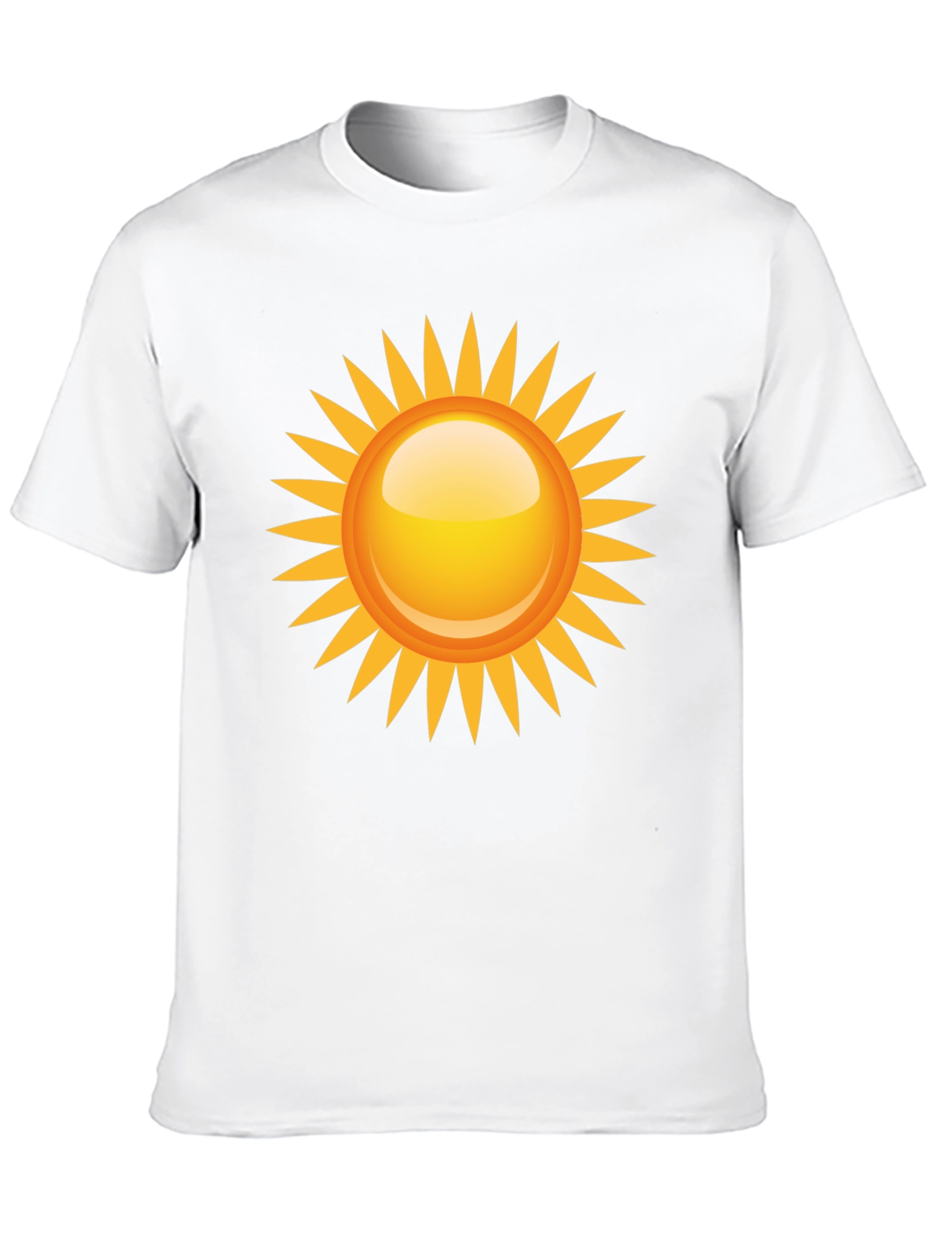 Sunny Graphic Tee - Black Cotton Blend
