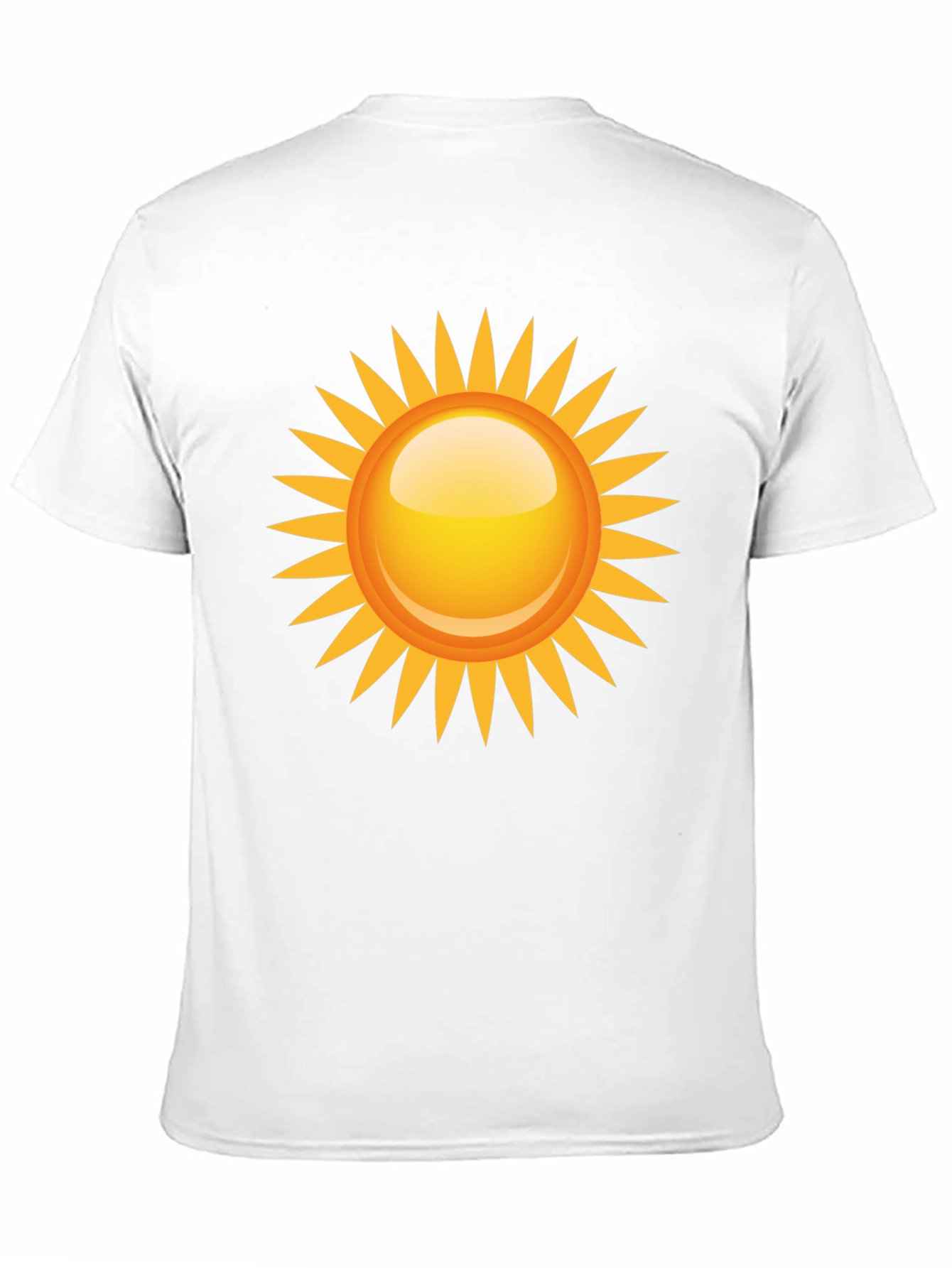 Sunny Graphic Tee - Black Cotton Blend