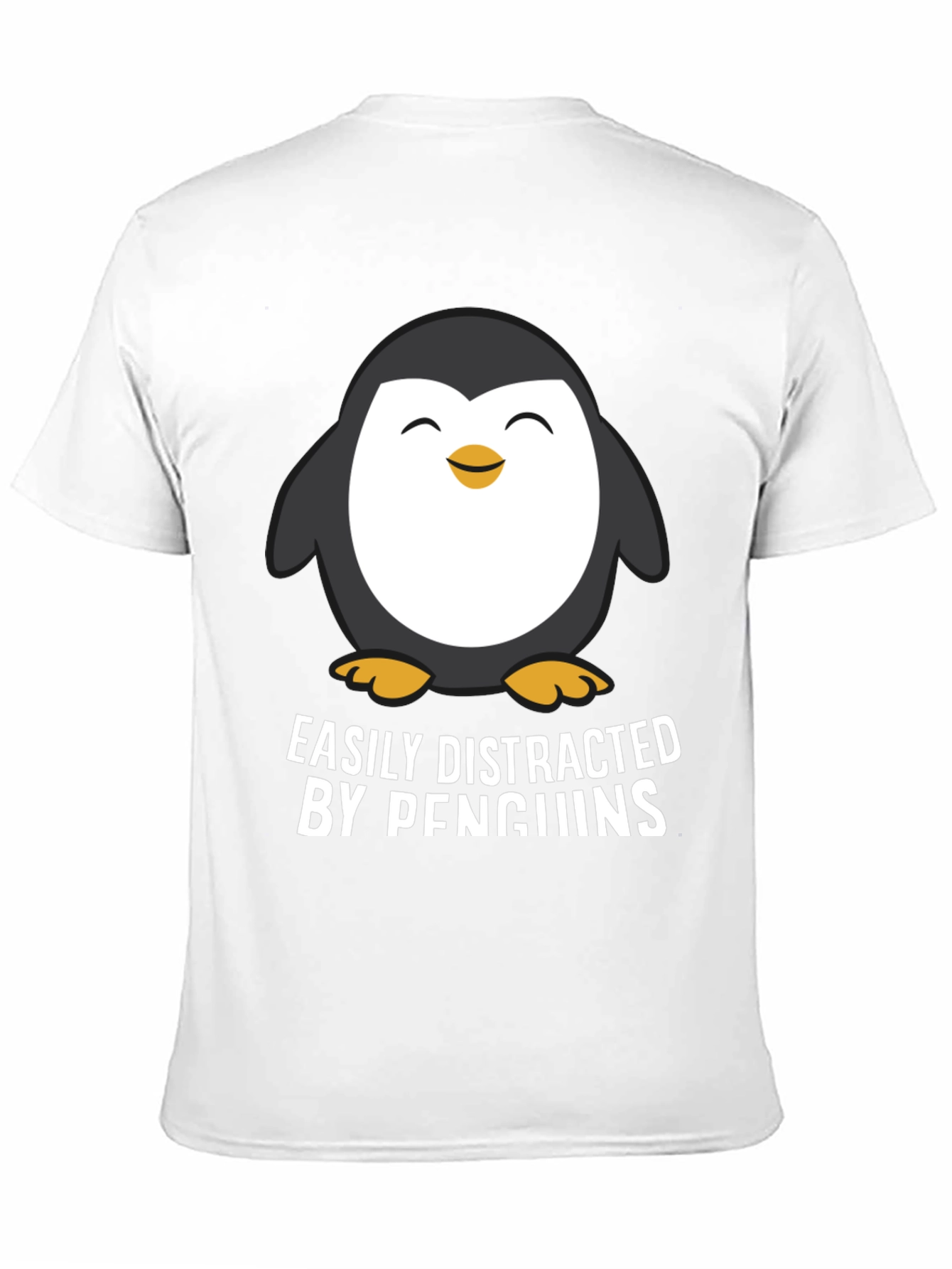 Easily Distracted By Penguins Graphic T-Shirt