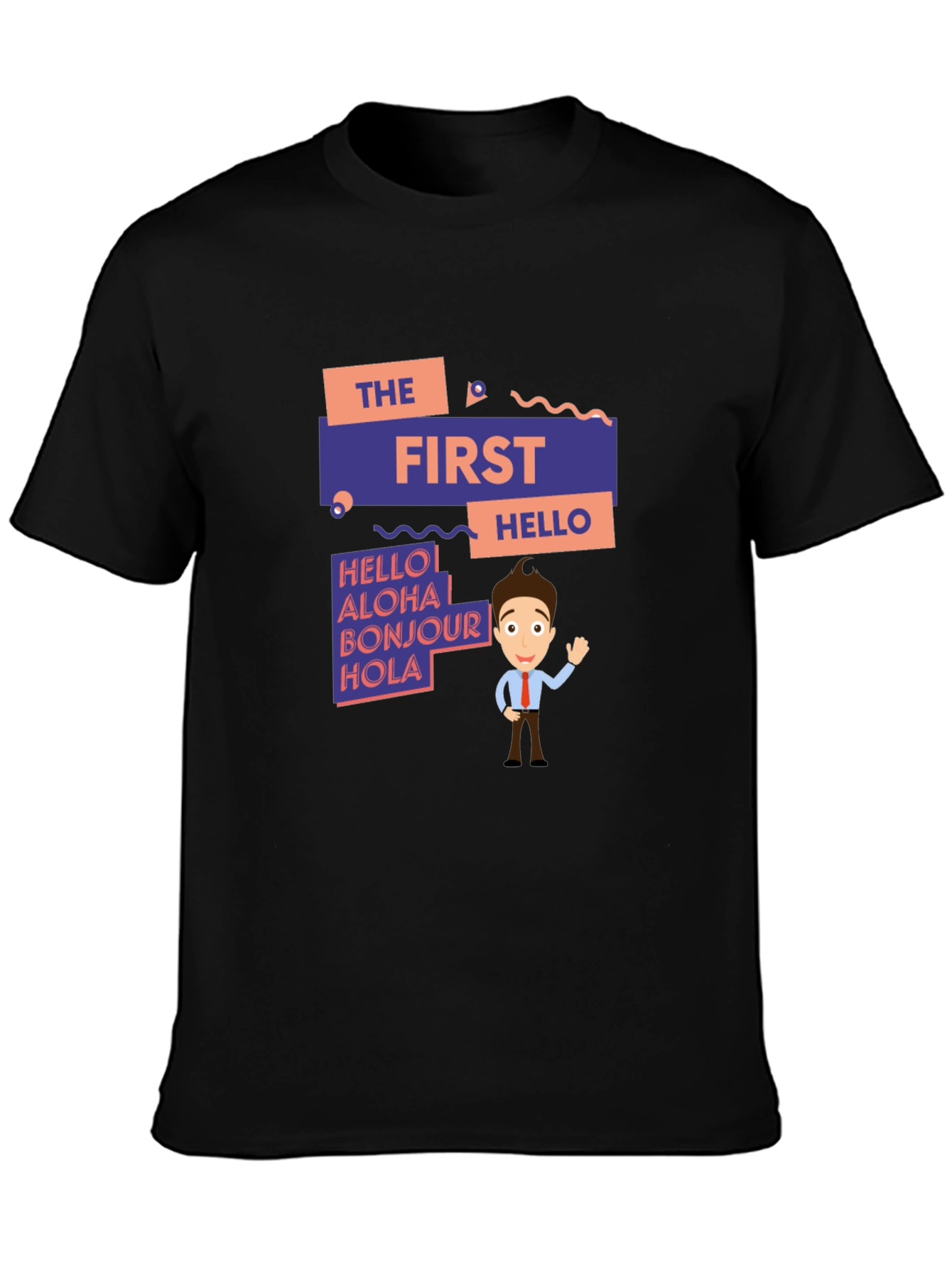 The First Hello Graphic T-Shirt