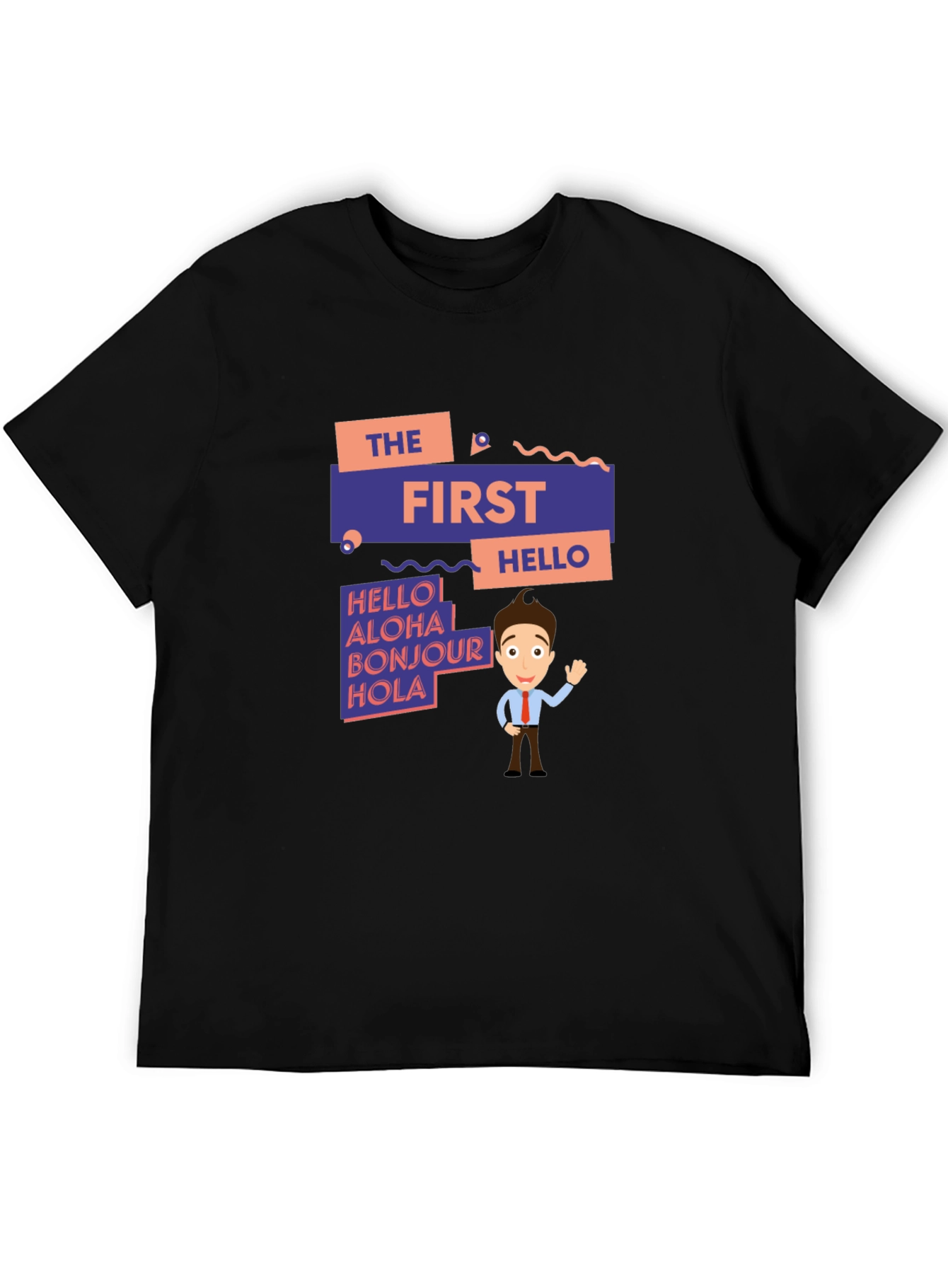 The First Hello Graphic T-Shirt