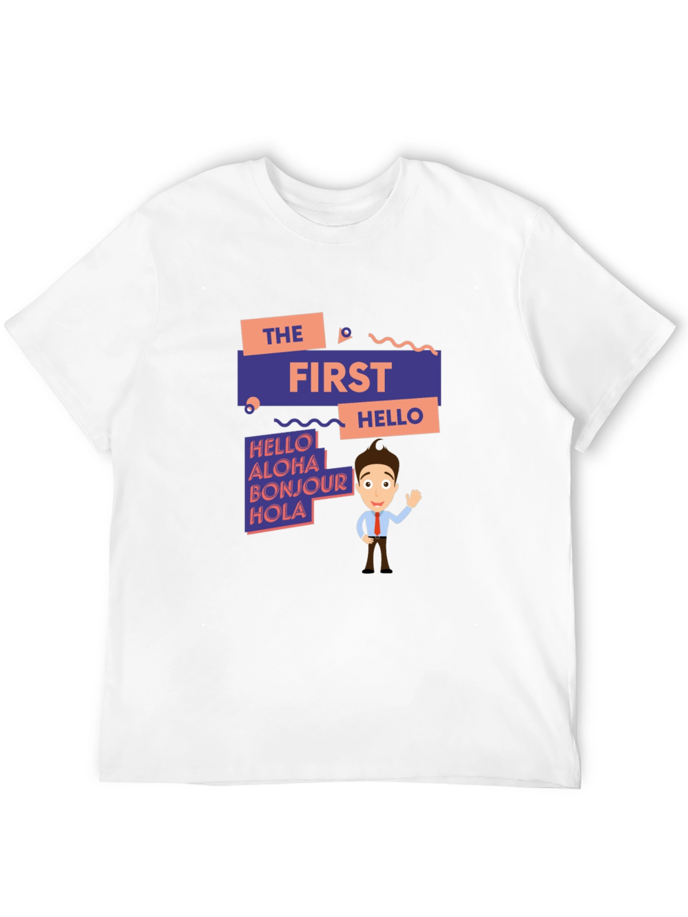 The First Hello Graphic T-Shirt