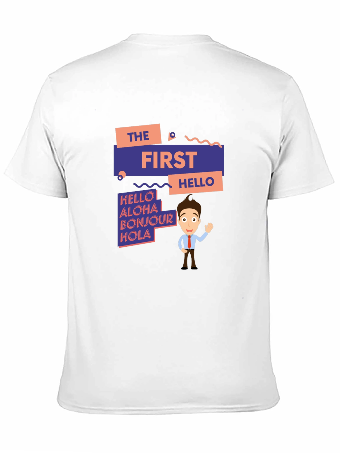The First Hello Graphic T-Shirt