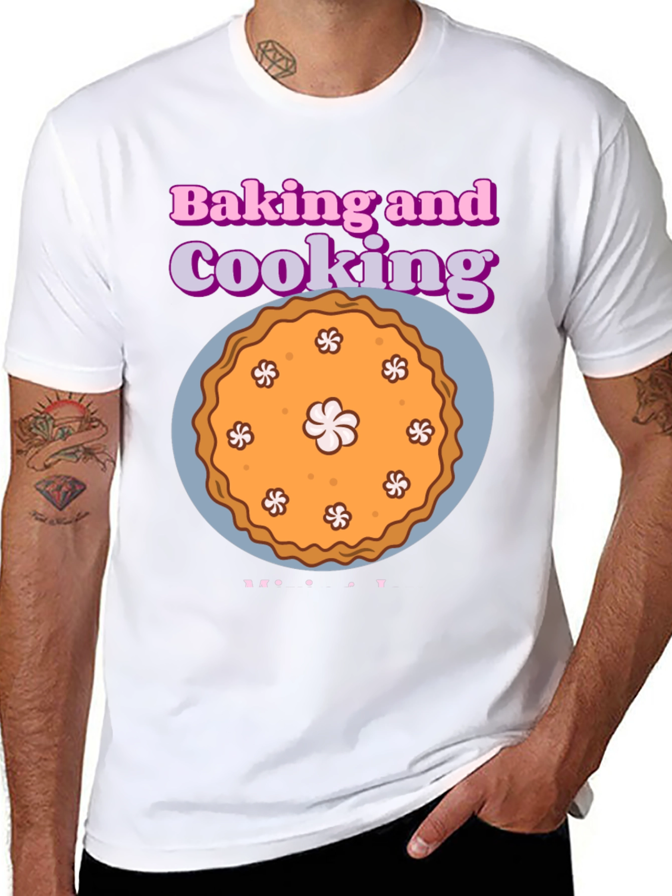Baking and Cooking Pie Graphic T-Shirt