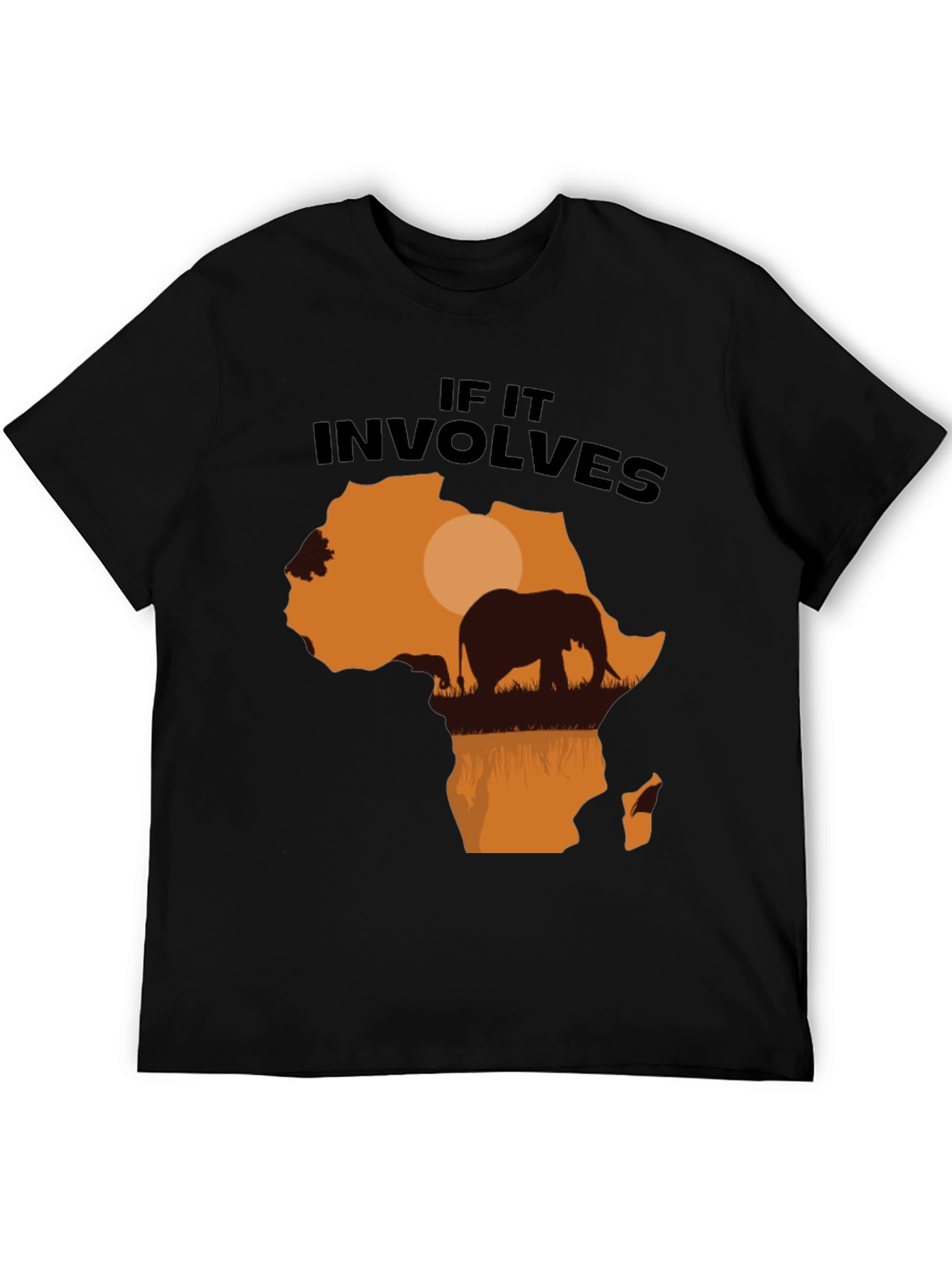 Africa Elephant Graphic T-Shirt - Nature Lover Tee